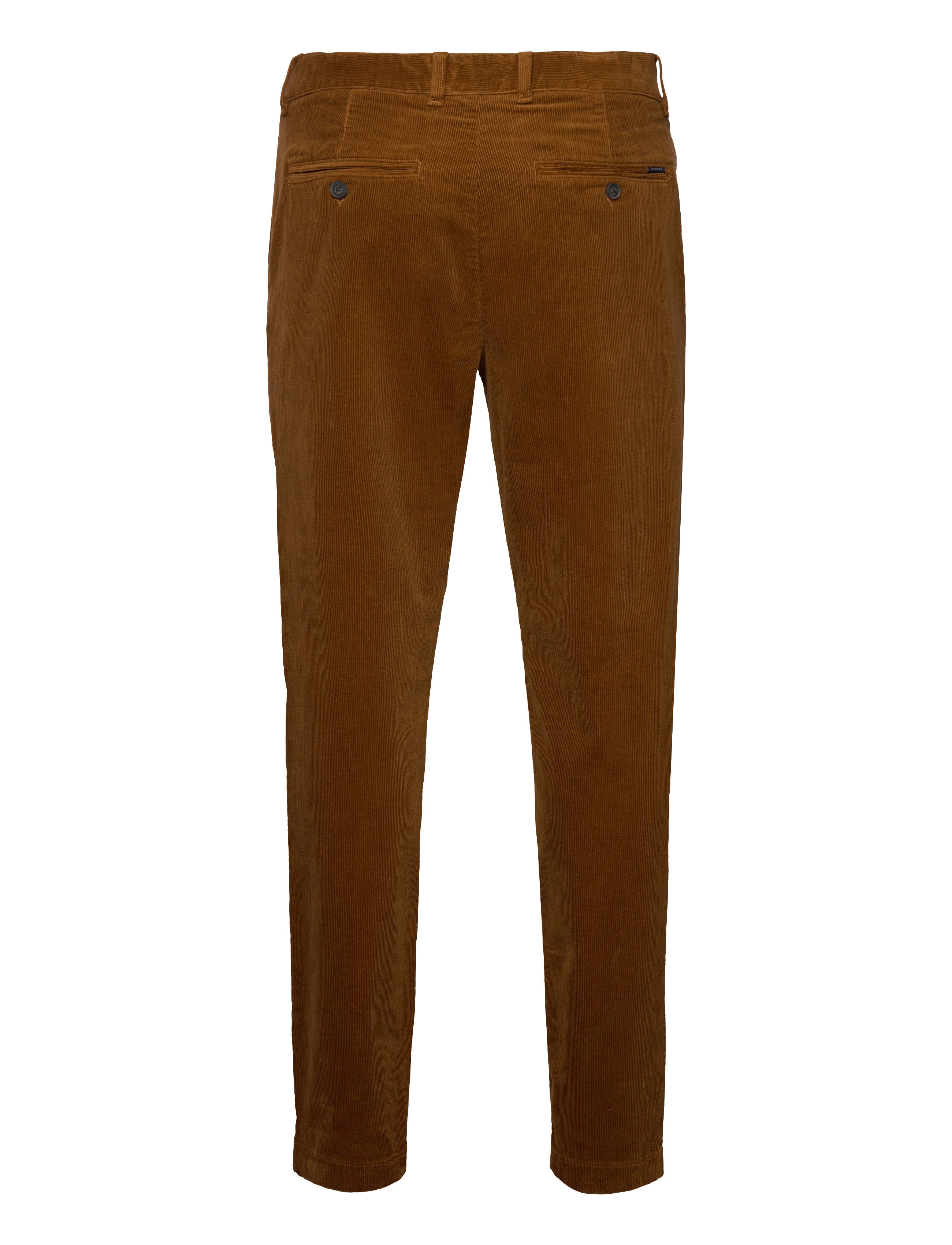 GANT - D1. ALLISTER CORD CHINOS - dark suede brown - 1