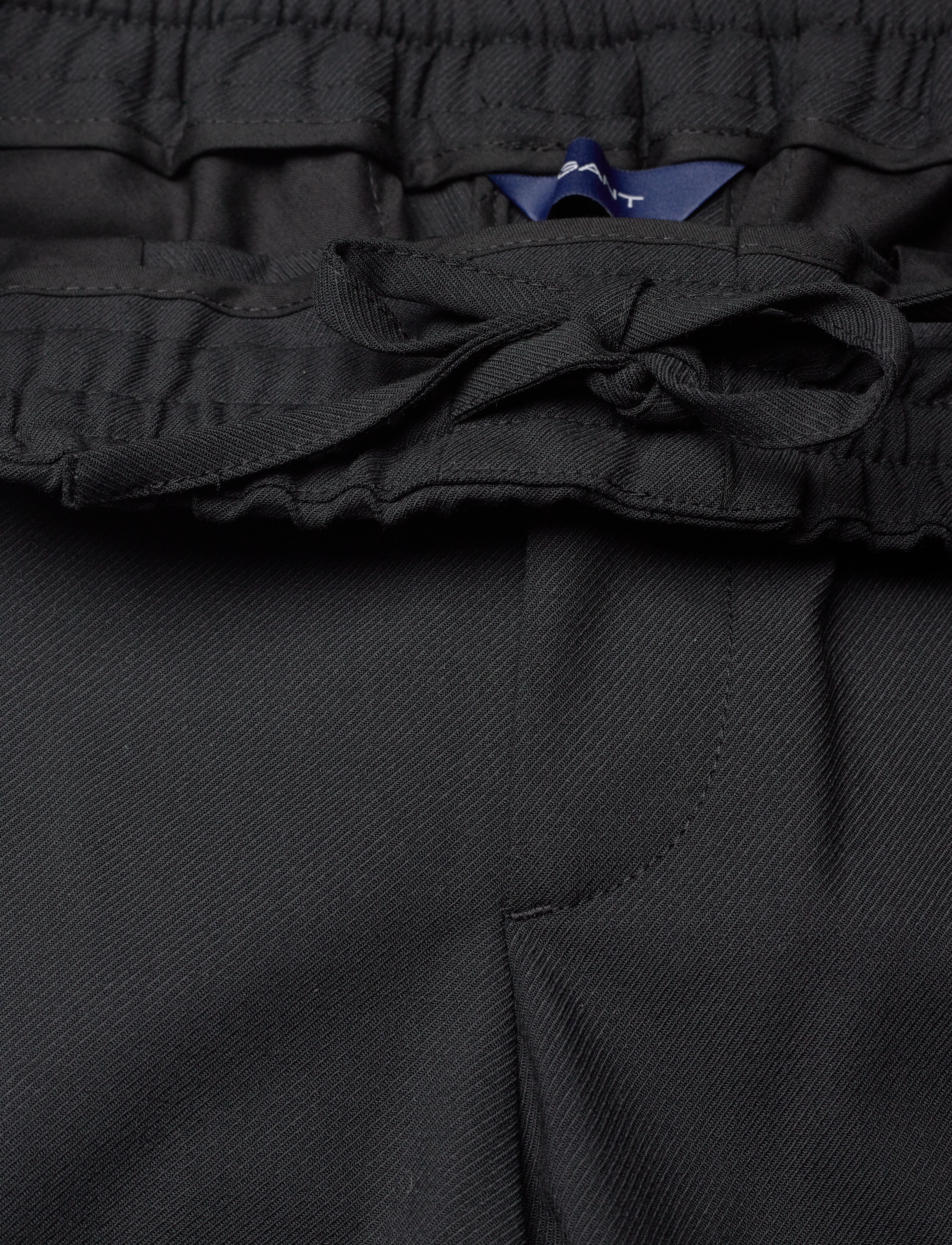 GANT - D1. HALLDEN TWILL JOGGER - black - 3