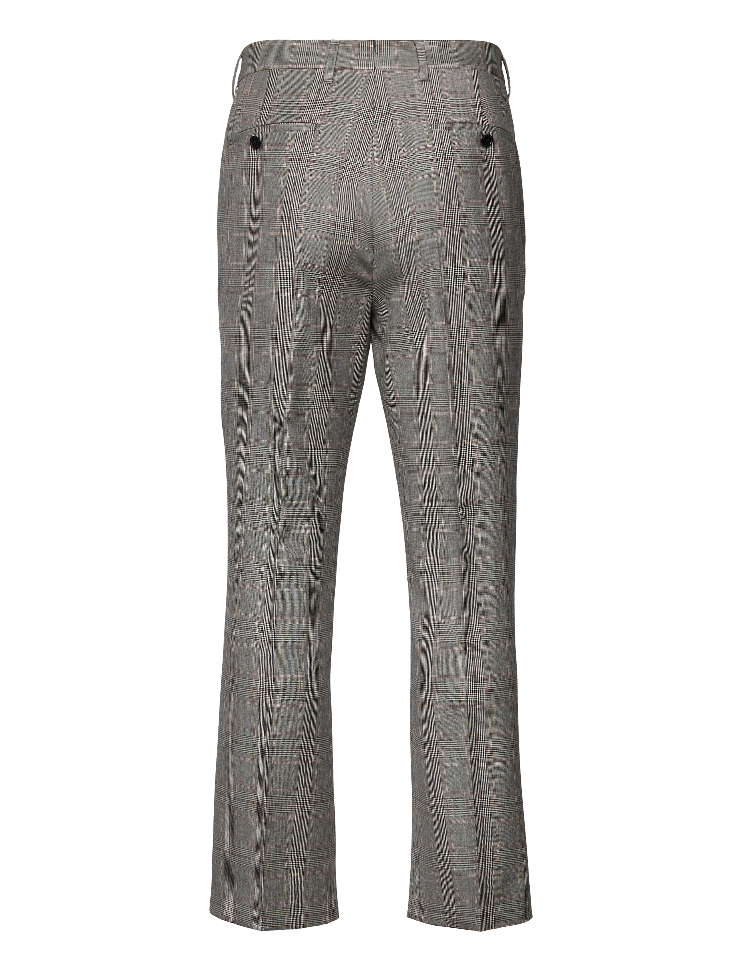 GANT - D2. GLEN CHECK SUIT PANTS - black - 1