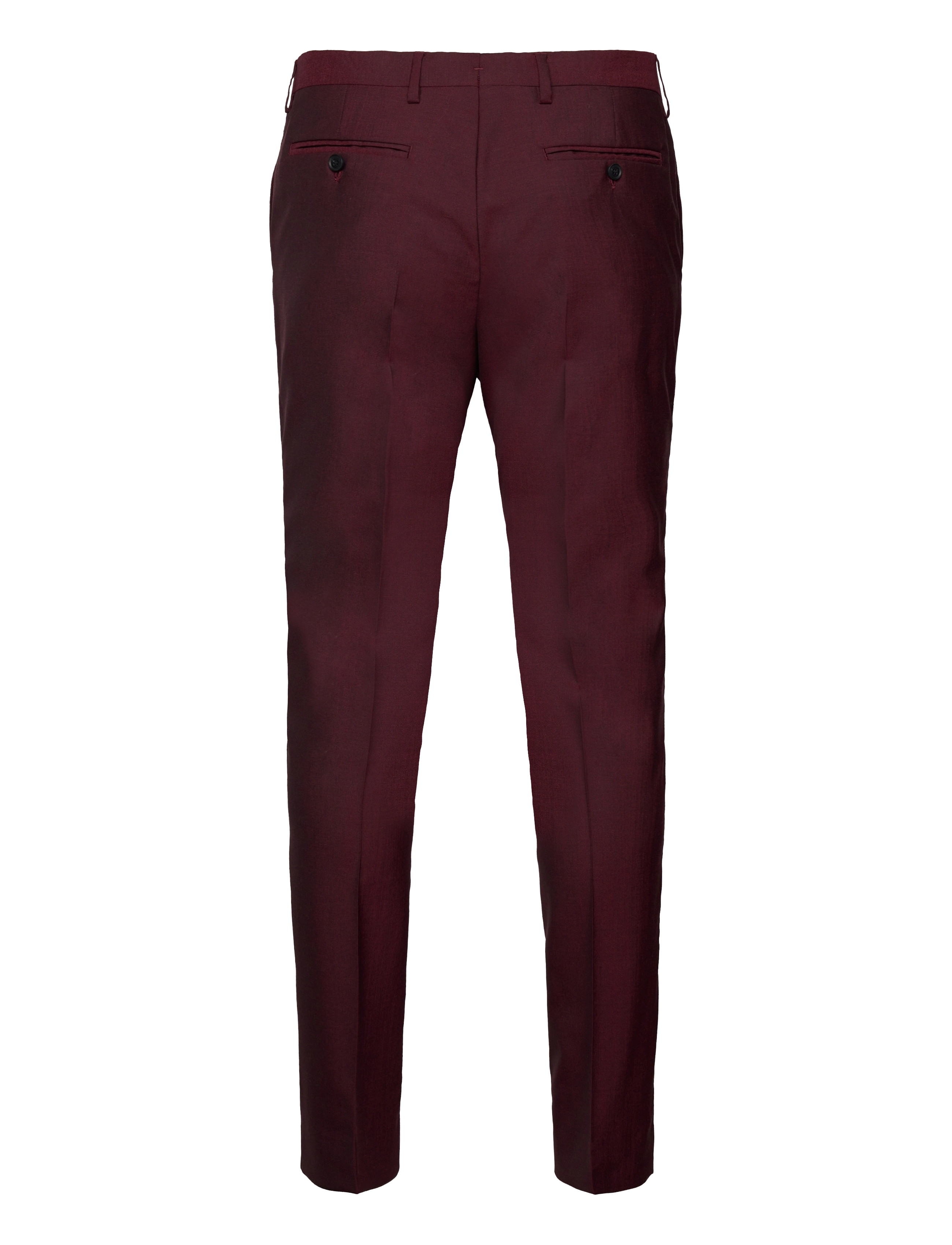 GANT - D2. HALLDEN COLOR SUIT PANTS - plumped red - 1
