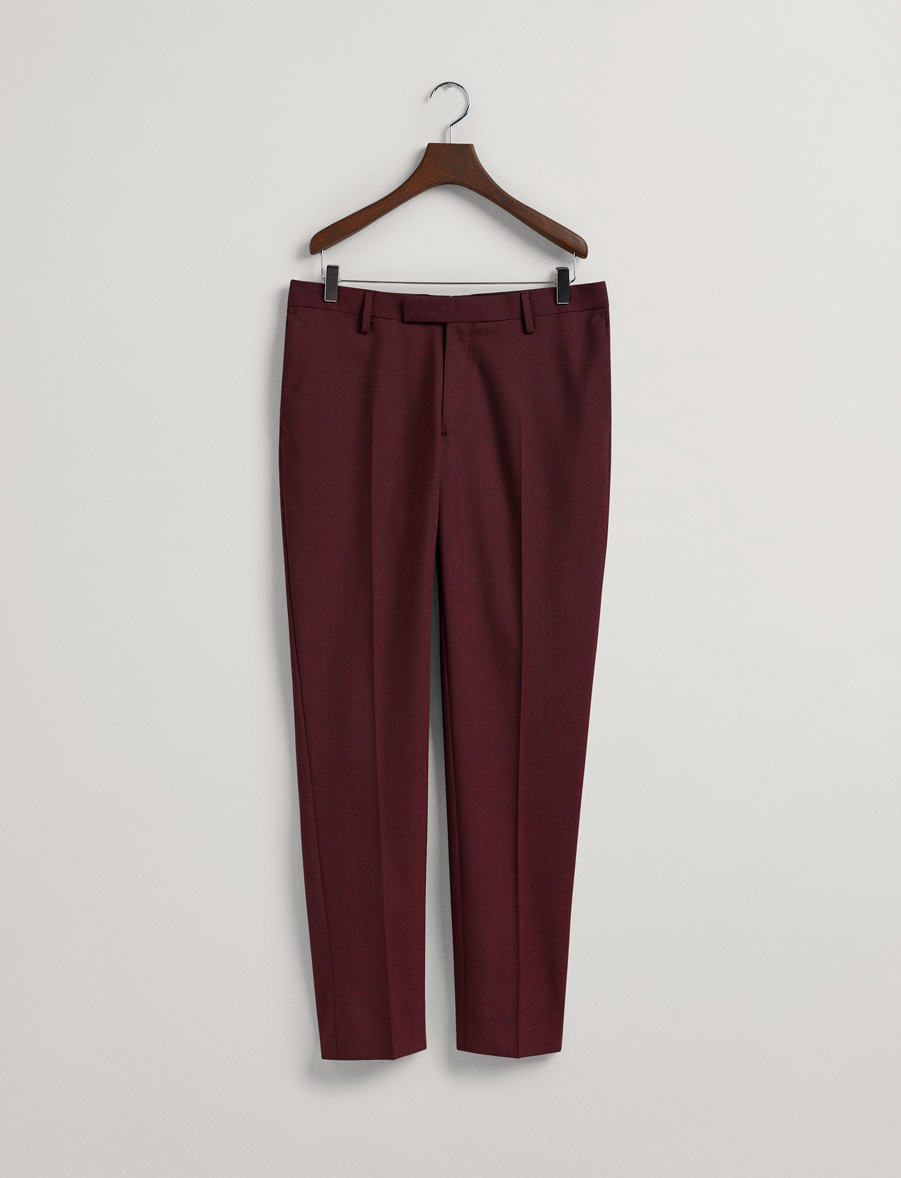 GANT - D2. HALLDEN COLOR SUIT PANTS - plumped red - 5