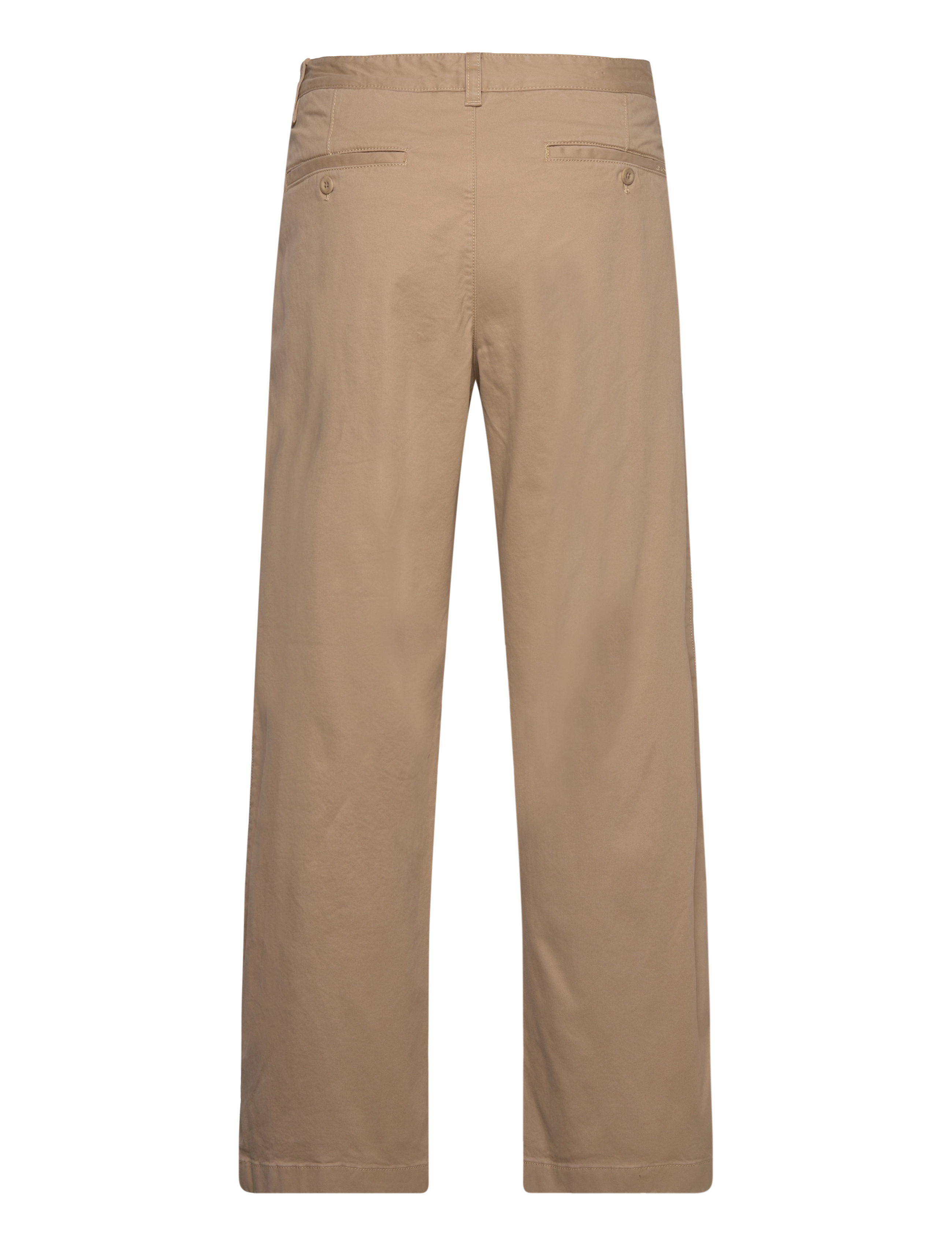 GANT - RELAXED PLEATED CHINOS - dark khaki - 1