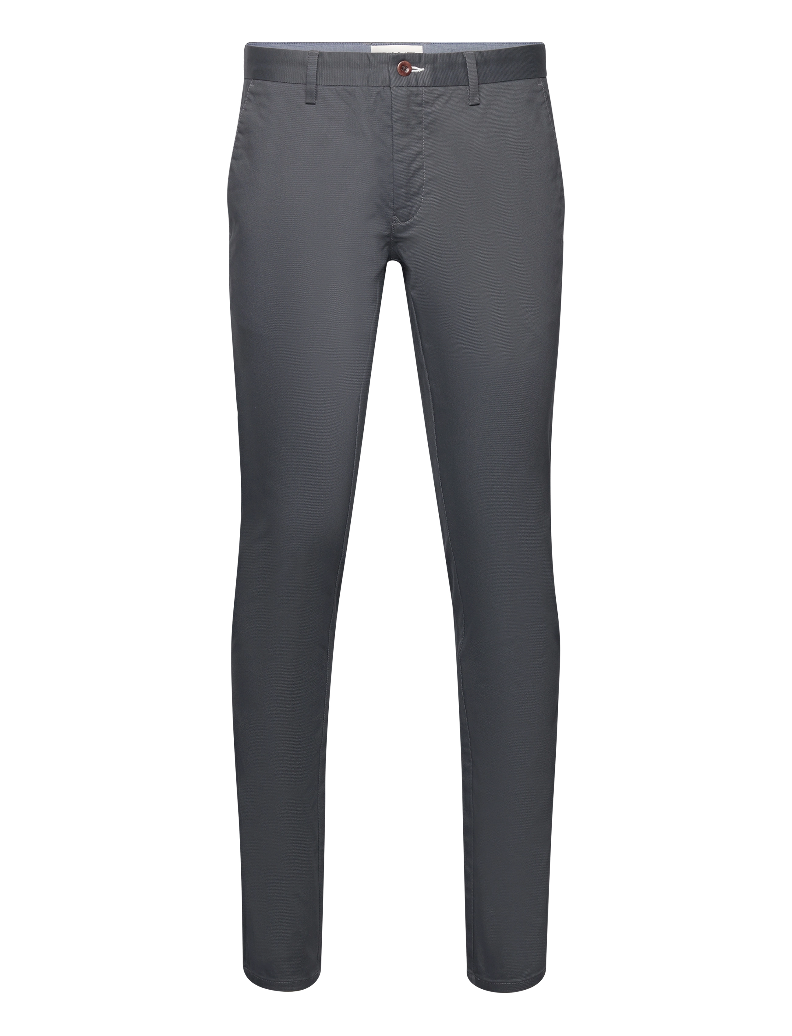 Gant - SLIM CHINOS - chinos - antracite - 1