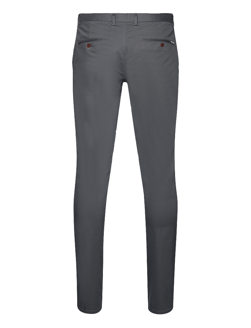 GANT - SLIM CHINOS - chinos - antracite - 2