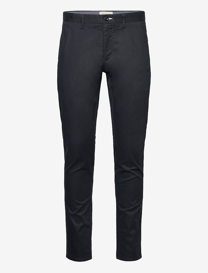 GANT - SLIM CHINOS - chinos - black - 1