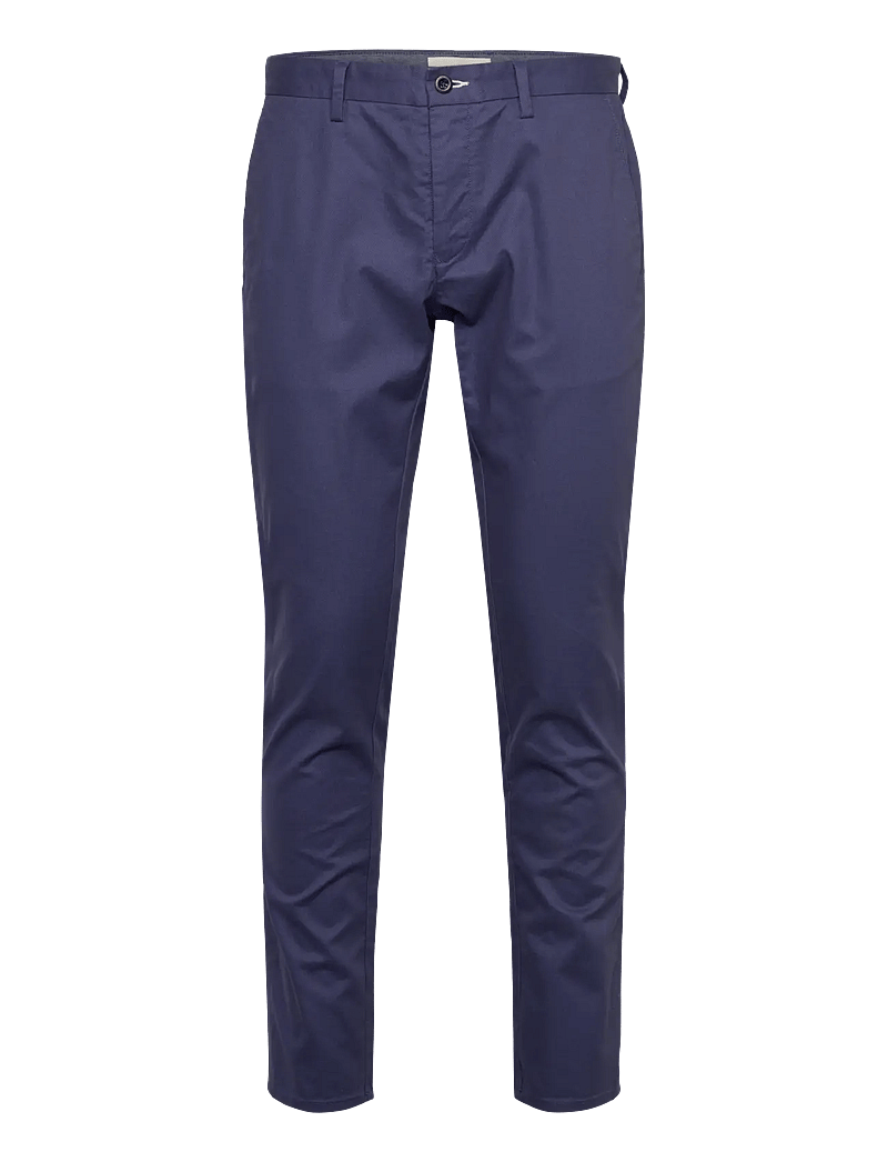 GANT - SLIM CHINOS - chinos - dusty navy - 1