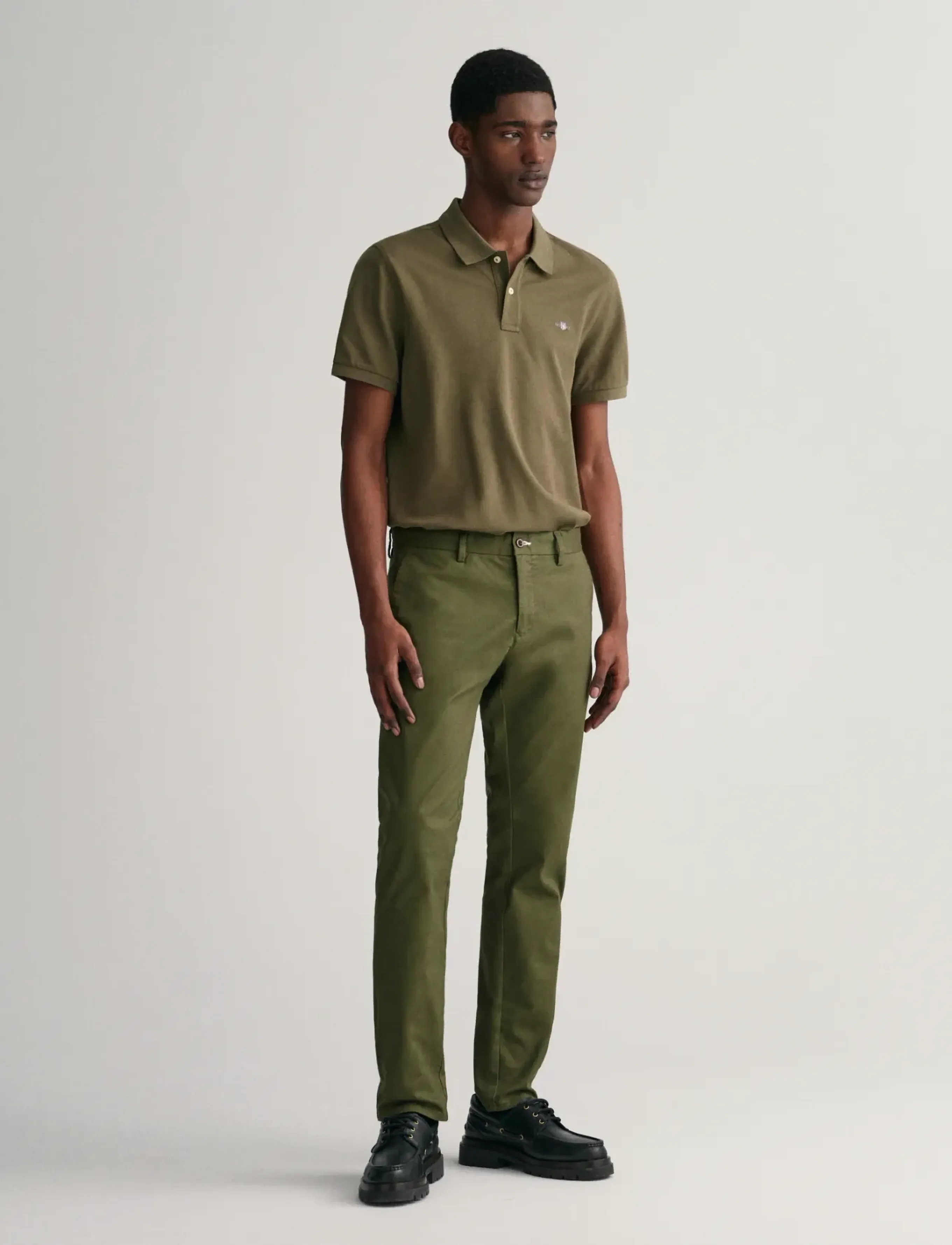 Gant - SLIM CHINOS - chinos - juniper green - 5