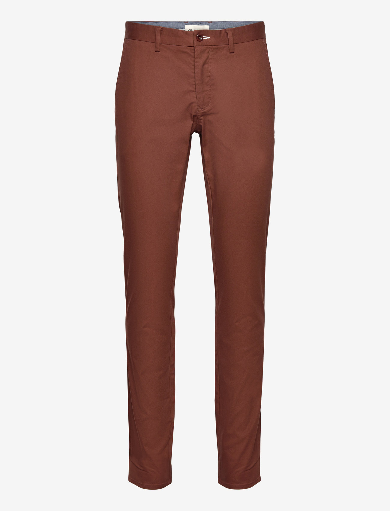 GANT - SLIM CHINOS - efterårstøj - weathered brown - 0