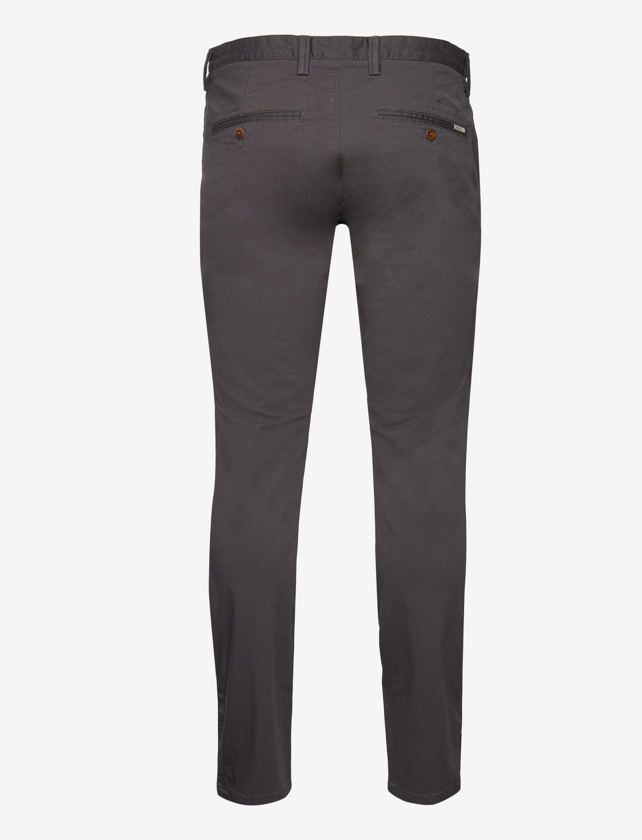 GANT - SLIM TWILL CHINOS - chinos - antracite - 2
