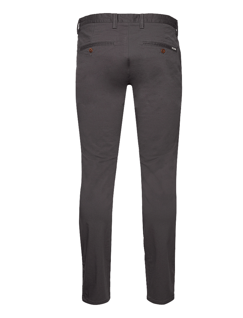 GANT - SLIM TWILL CHINOS - chinos - antracite - 2