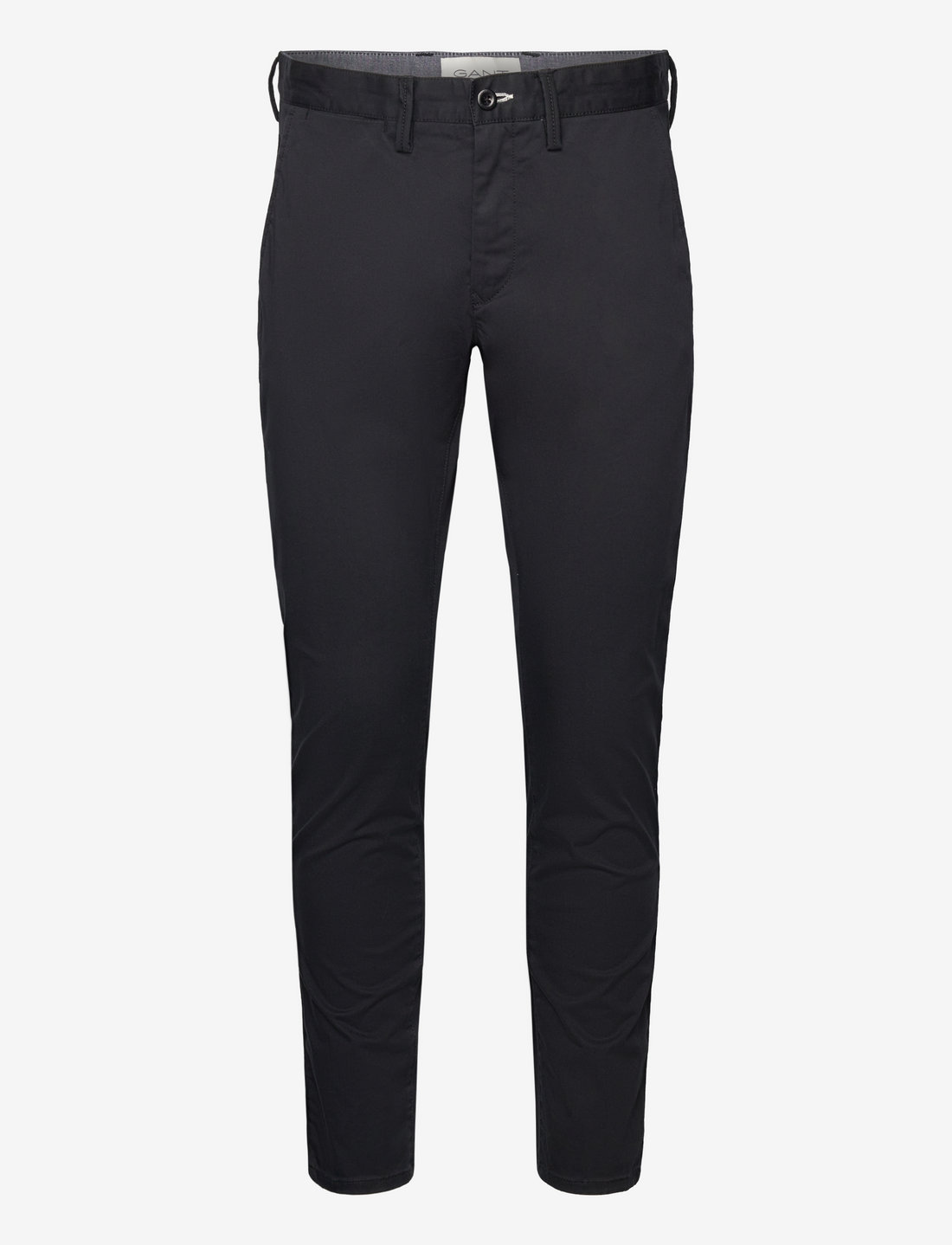 GANT - SLIM TWILL CHINOS - chinos - black - 1