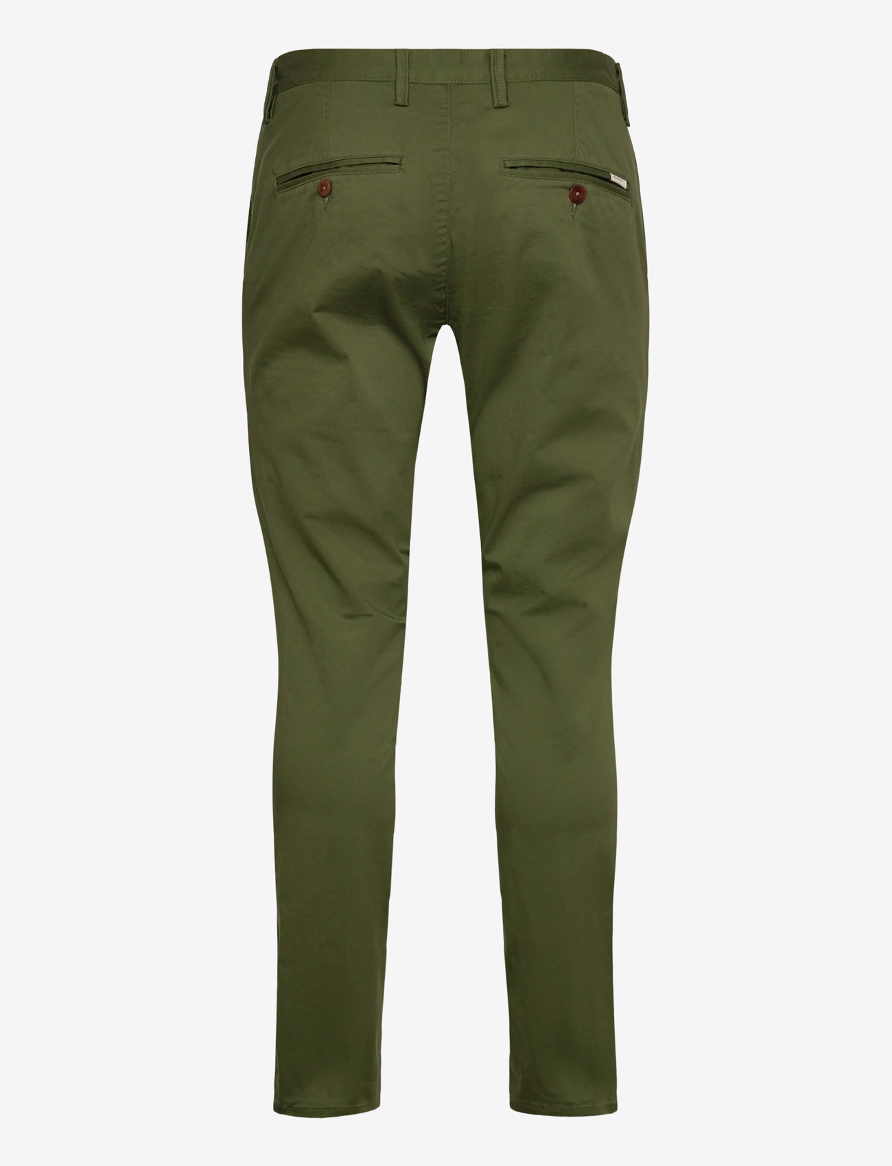 Gant - SLIM TWILL CHINOS - chino püksid - country green - 1