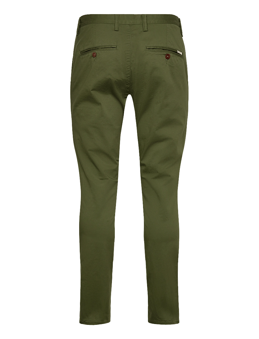Gant - SLIM TWILL CHINOS - chinos - country green - 1