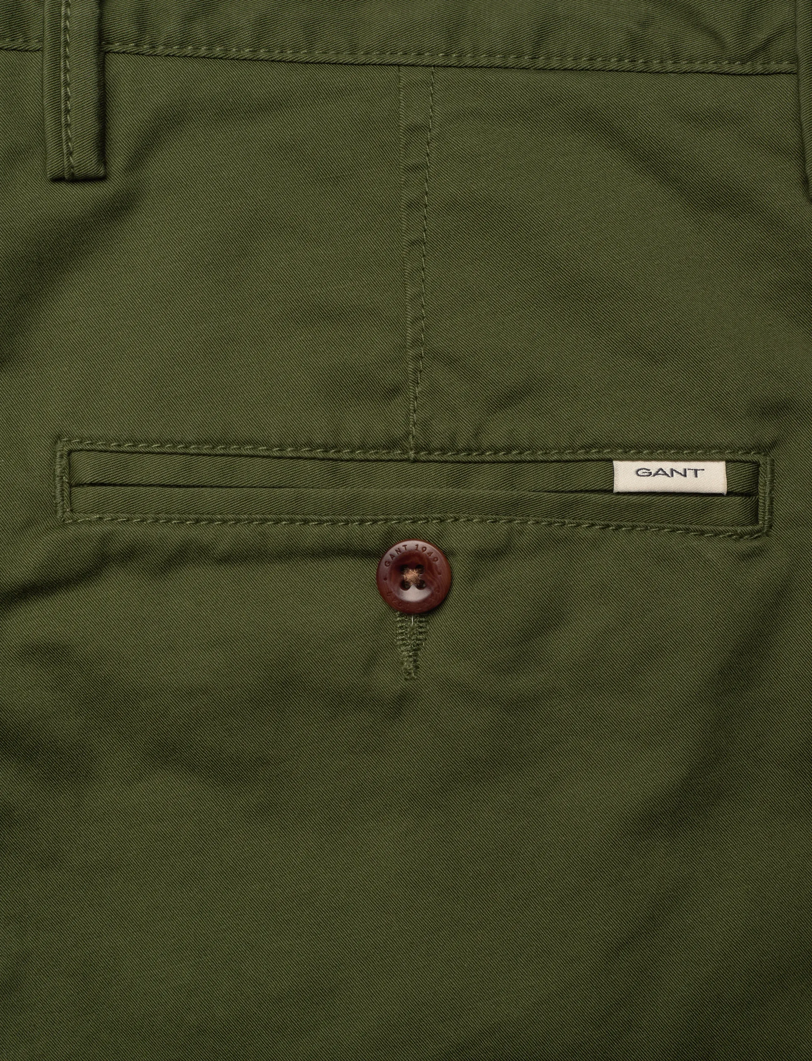 Gant - SLIM TWILL CHINOS - chinos - country green - 4