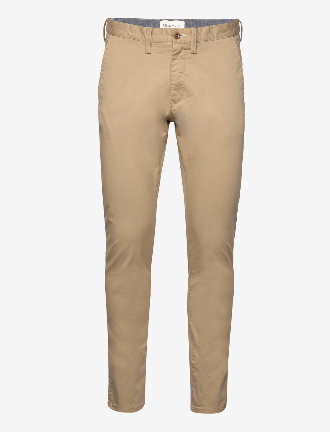 GANT - SLIM TWILL CHINOS - chinos - dark khaki - 1