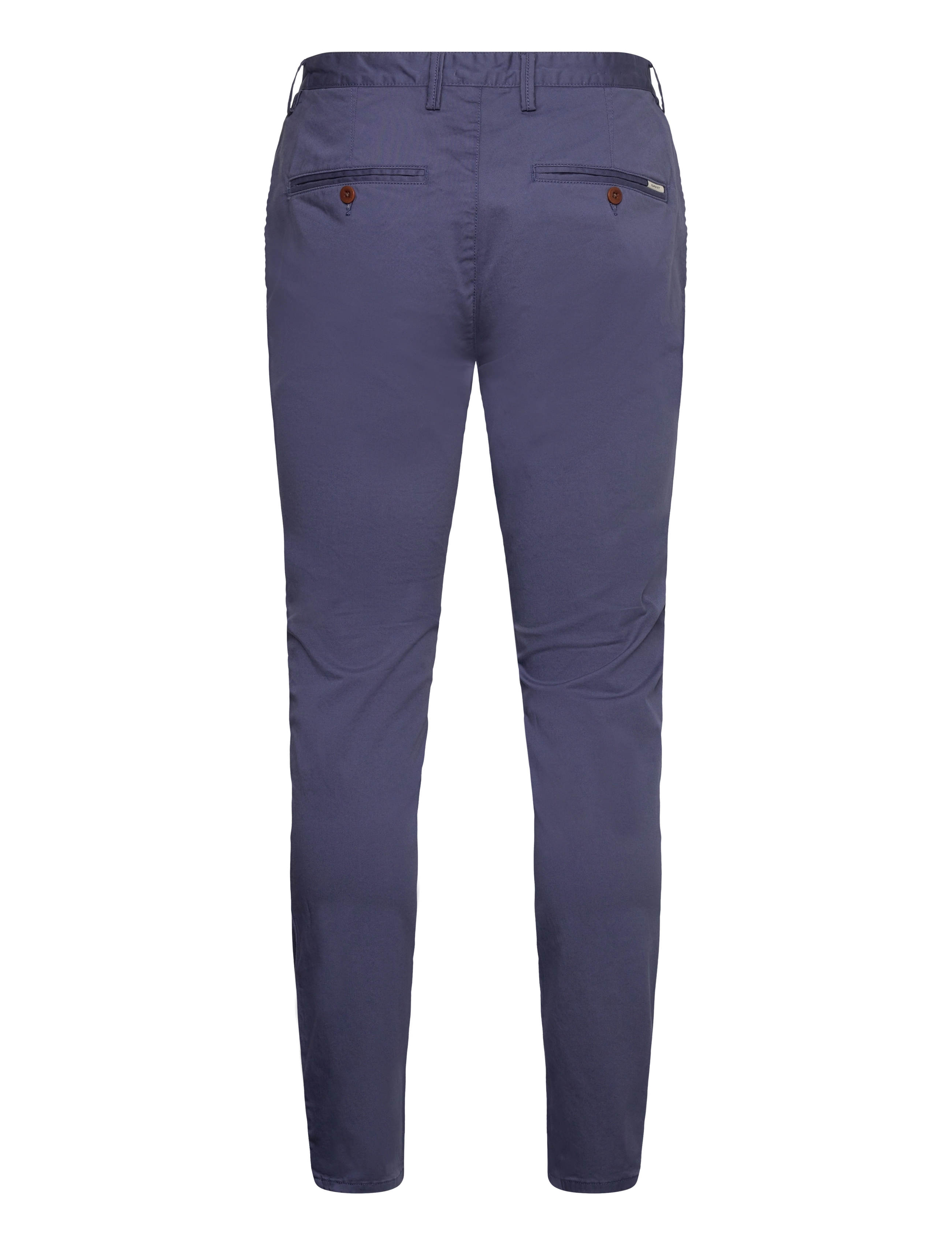 Gant - SLIM TWILL CHINOS - chinos - dusty navy - 1