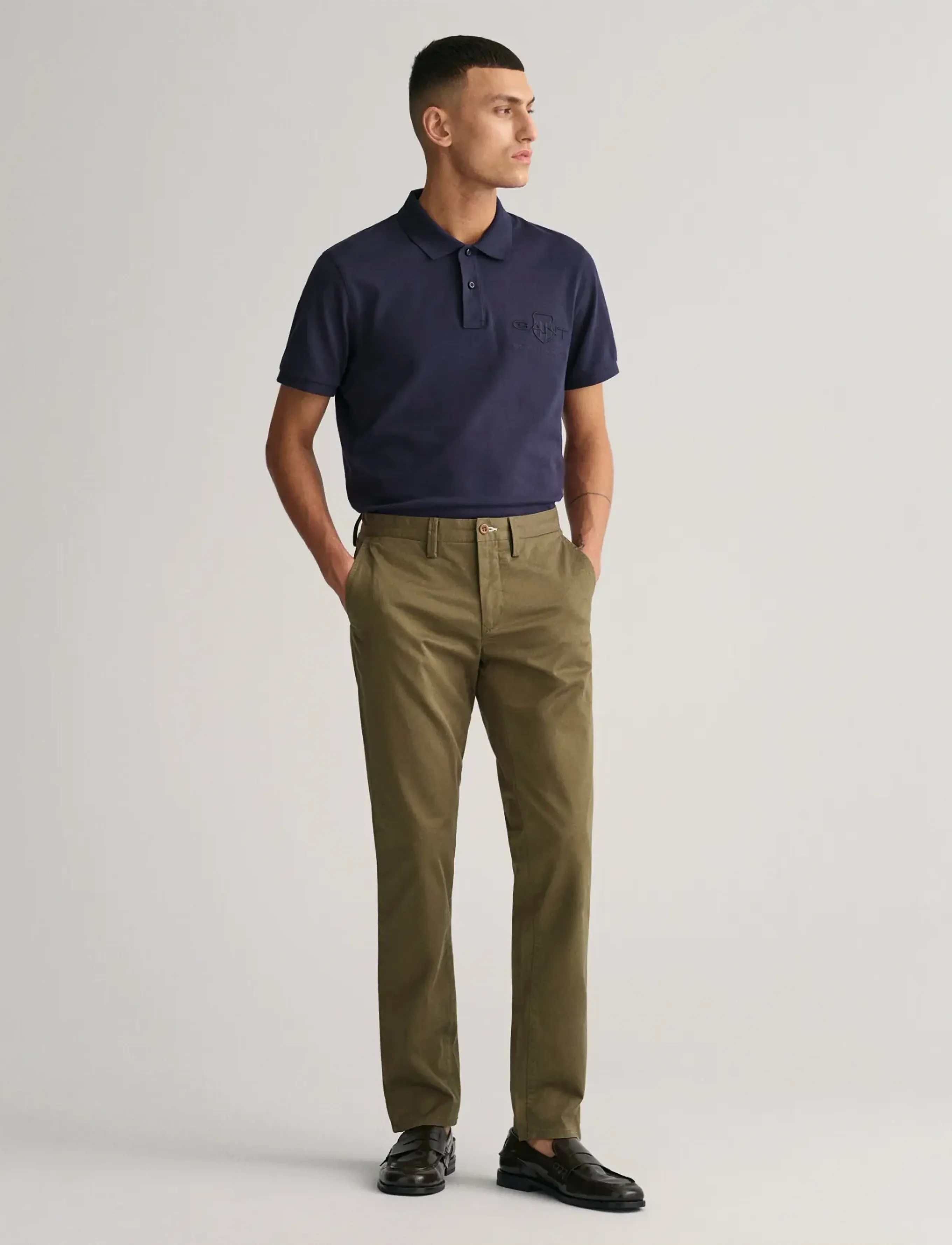 Gant Slim Twill Chinos herr – bild 8