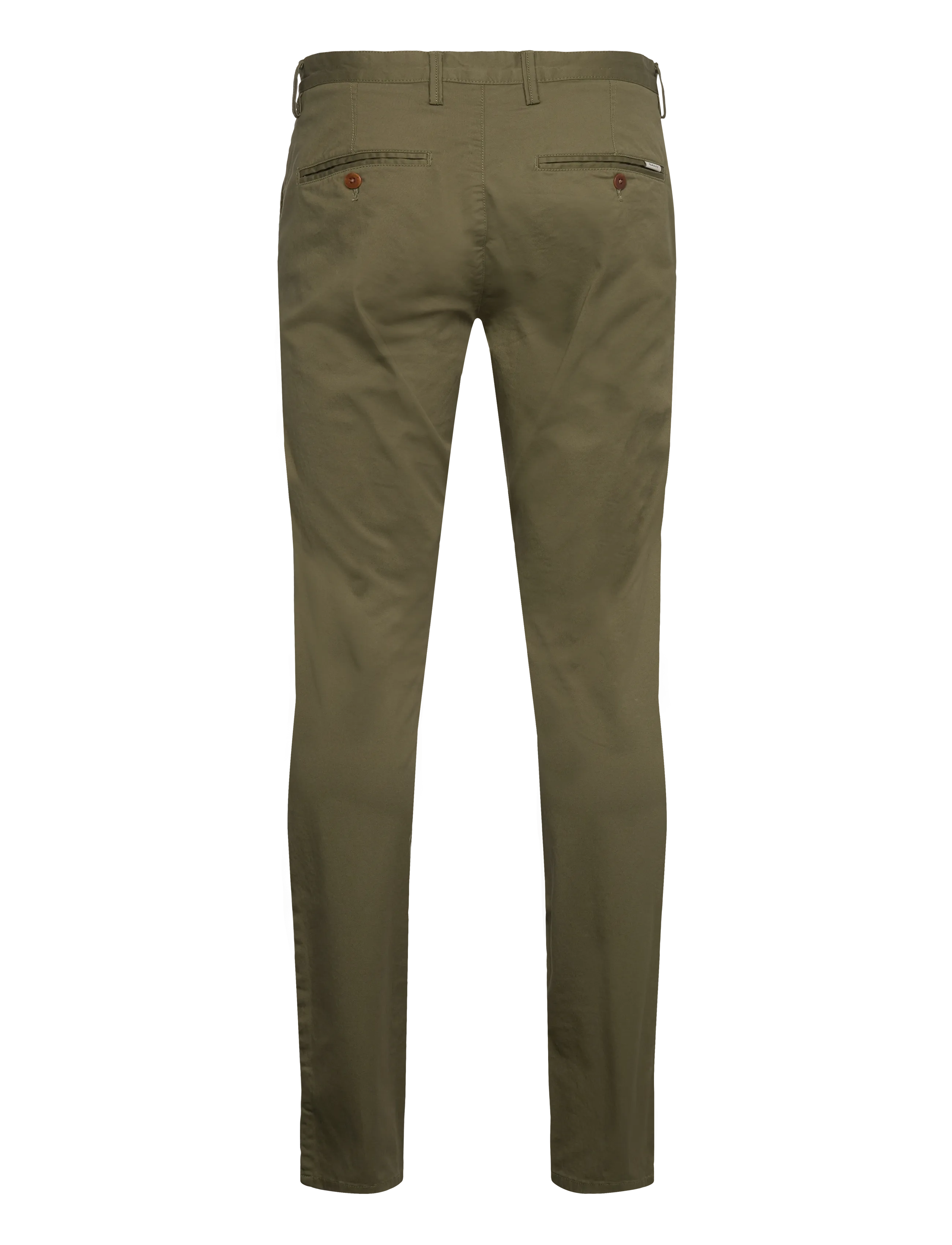 Gant - SLIM TWILL CHINOS - chinos - moss green - 2