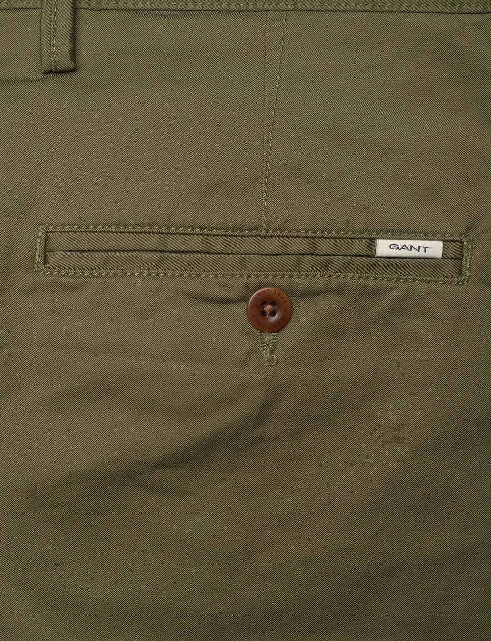 GANT - SLIM TWILL CHINOS - pantalons chino - moss green - 3