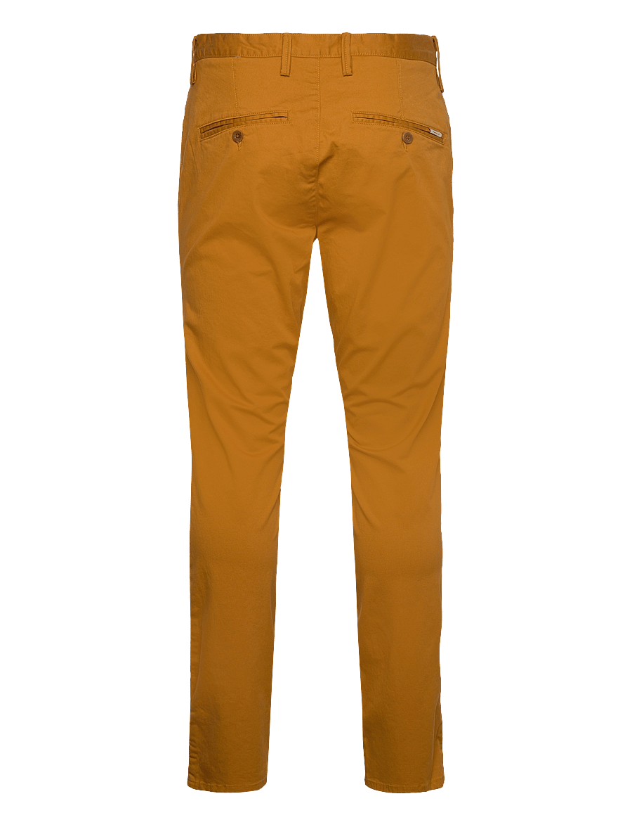 Gant - SLIM TWILL CHINOS - chinos - mustard brown - 2