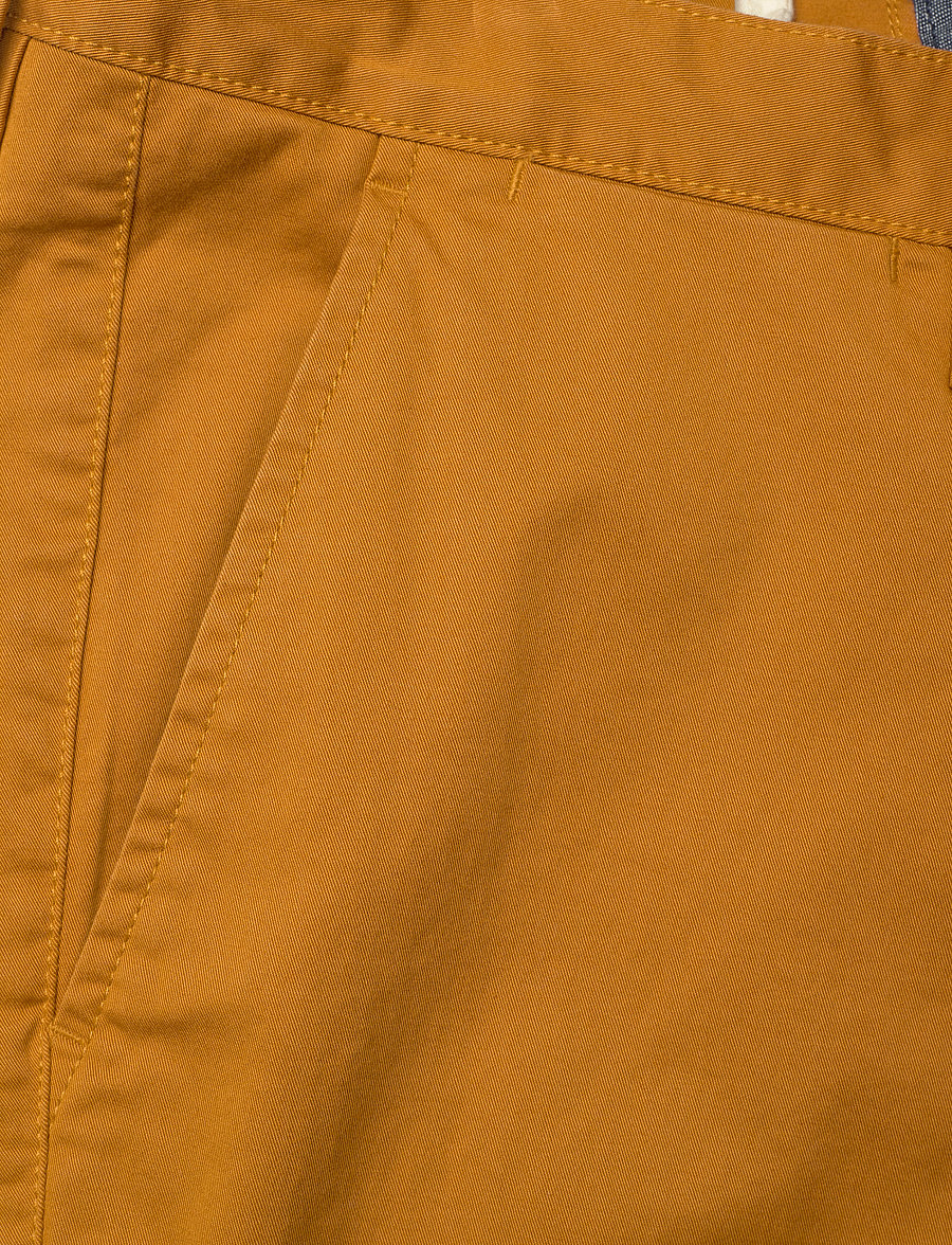 Gant - SLIM TWILL CHINOS - chinos - mustard brown - 5