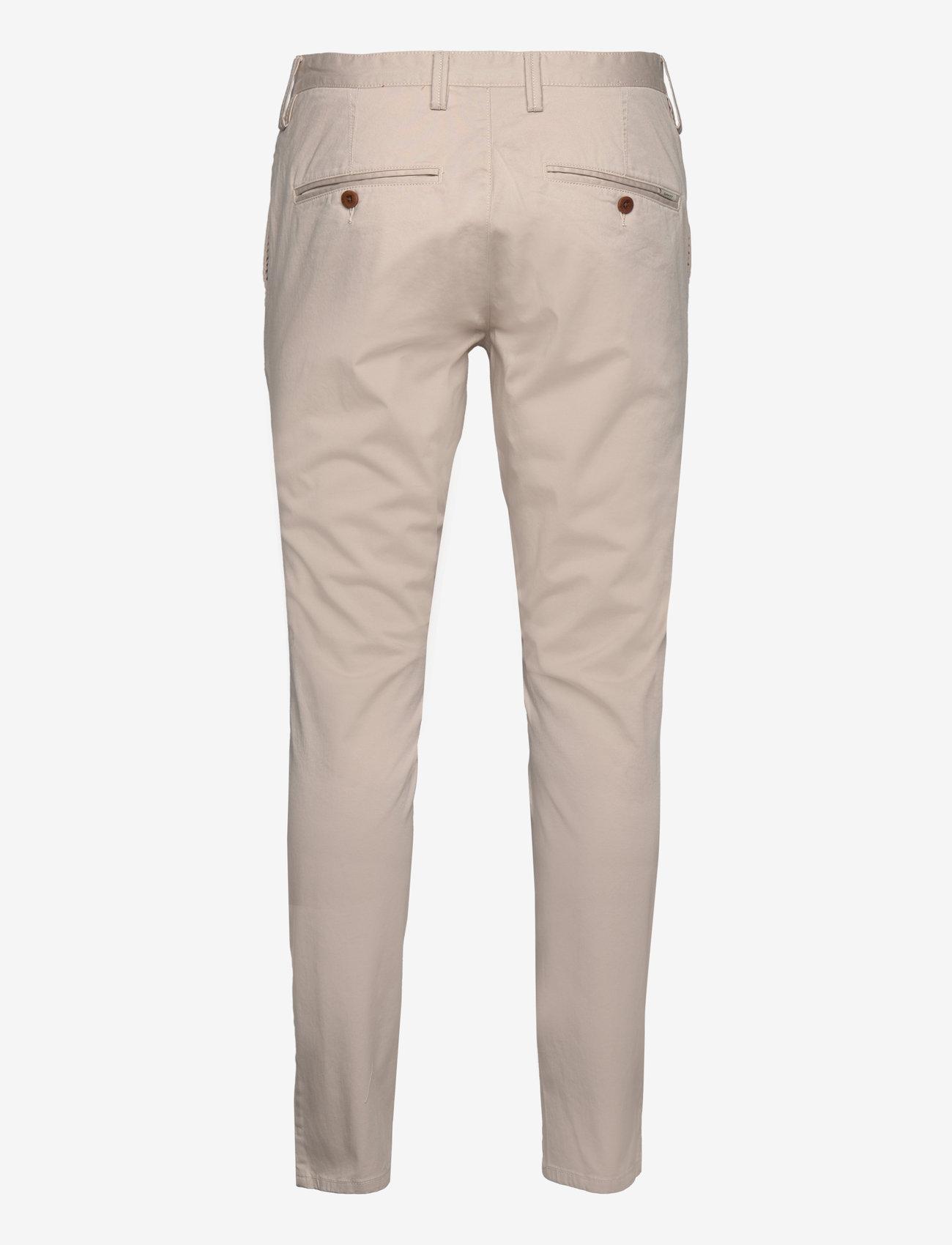 GANT - SLIM TWILL CHINOS - chinos - putty - 1