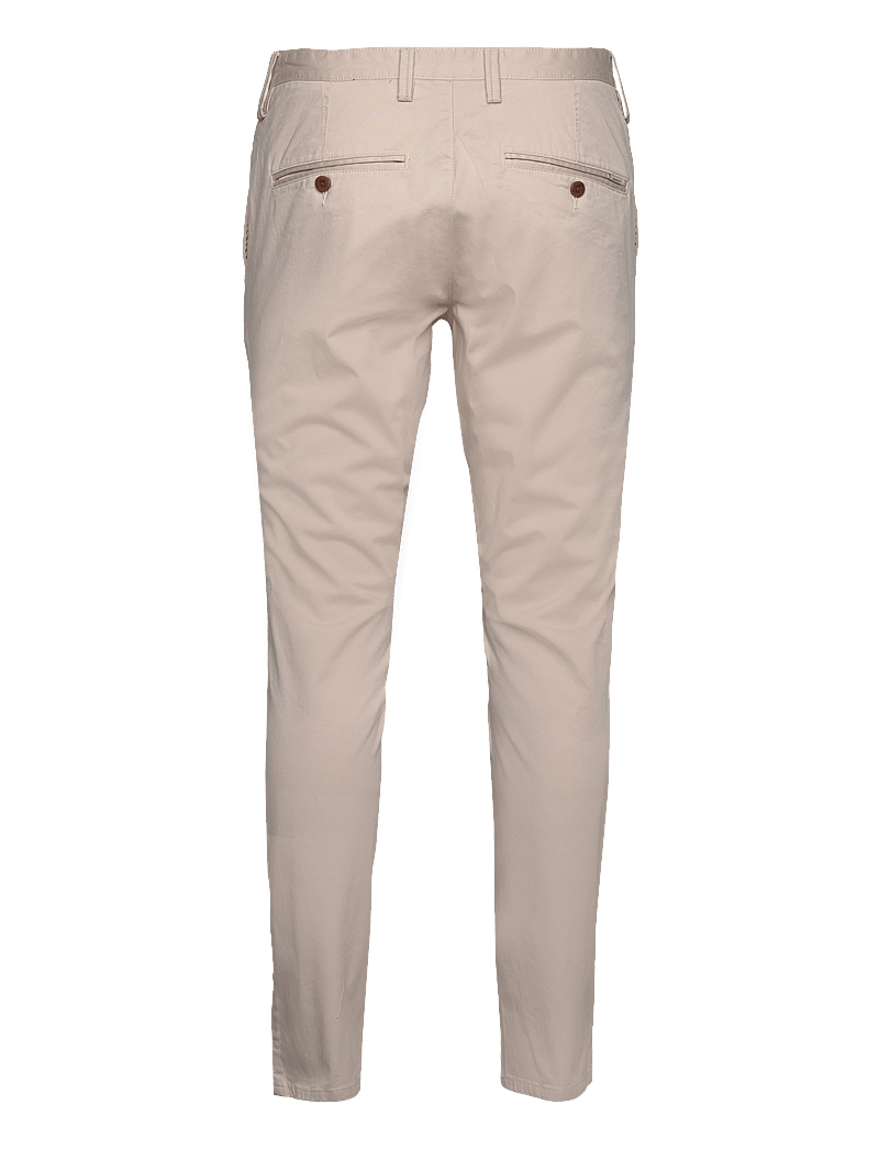 Gant - SLIM TWILL CHINOS - chino püksid - putty - 2