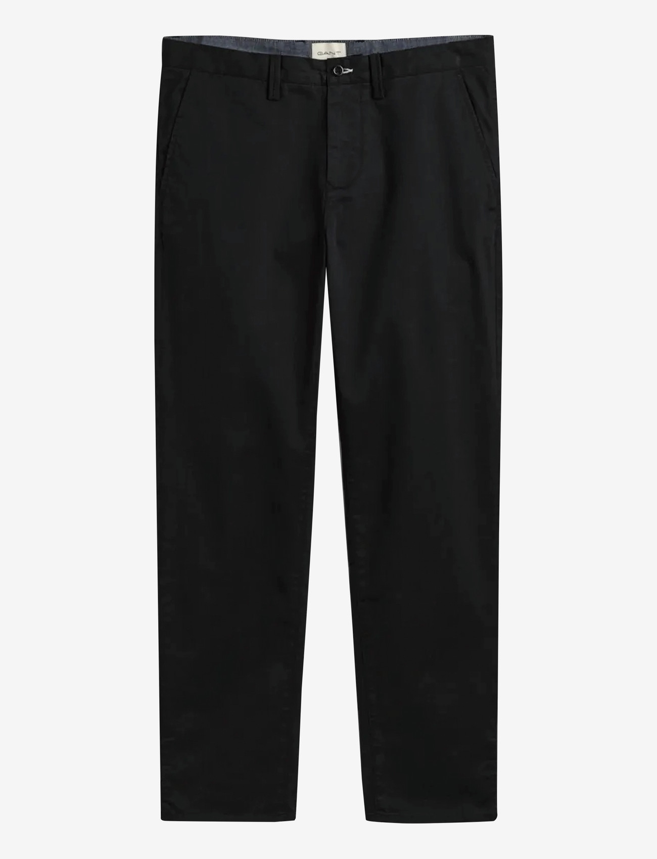 GANT - REGULAR TWILL CHINOS - chino püksid - black - 1