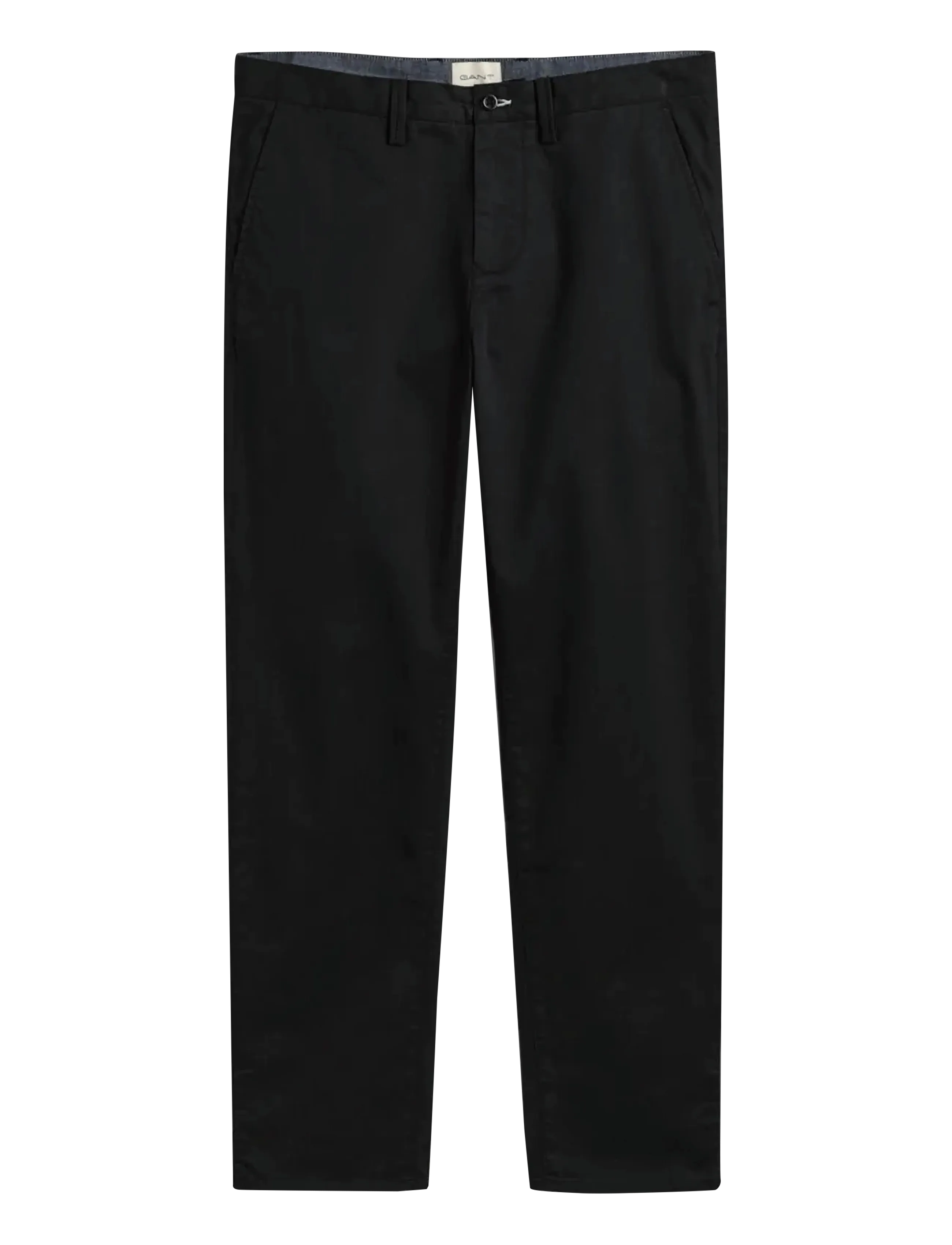 Gant - REGULAR TWILL CHINOS - chinos - black - 1