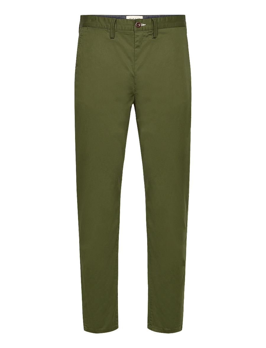 Gant - REGULAR TWILL CHINOS - chinos - country green - 0