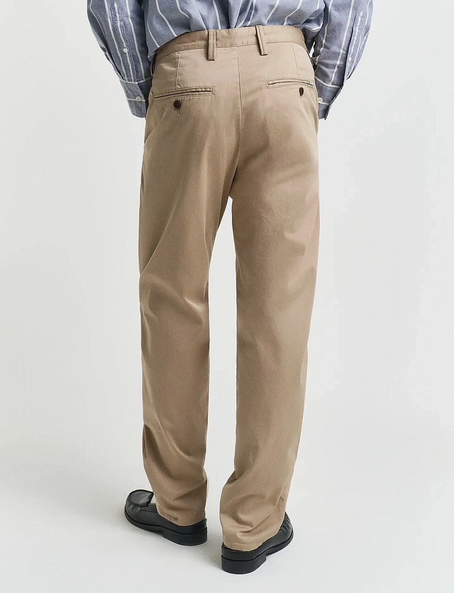 Gant - REGULAR TWILL CHINOS - chinos - dark khaki - 3