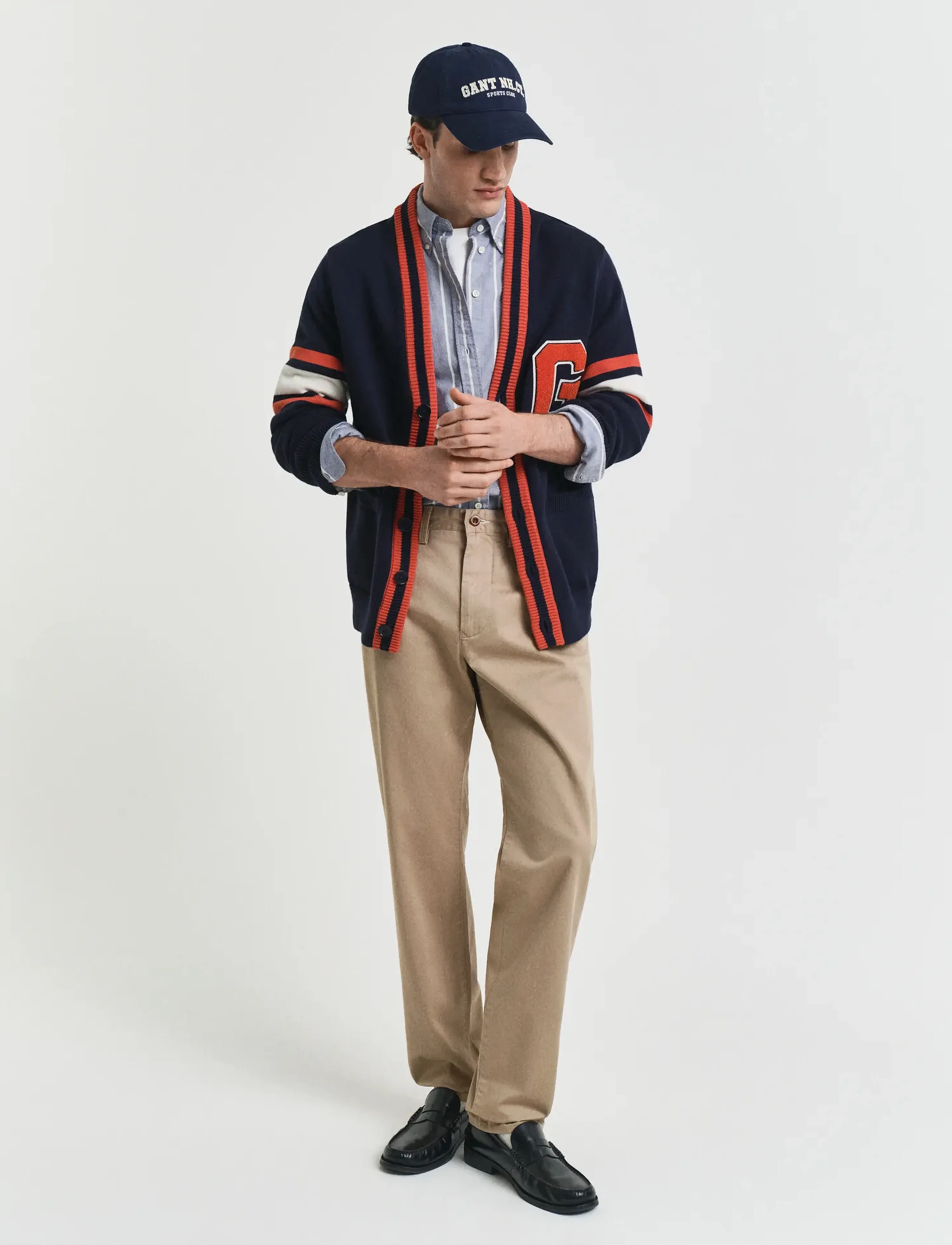 Gant - REGULAR TWILL CHINOS - chinos - dark khaki - 5