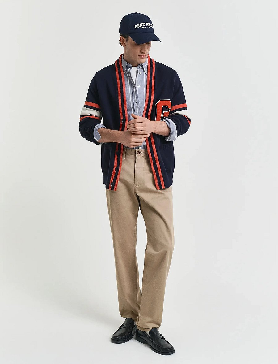 Gant - REGULAR TWILL CHINOS - chinos - dark khaki - 5