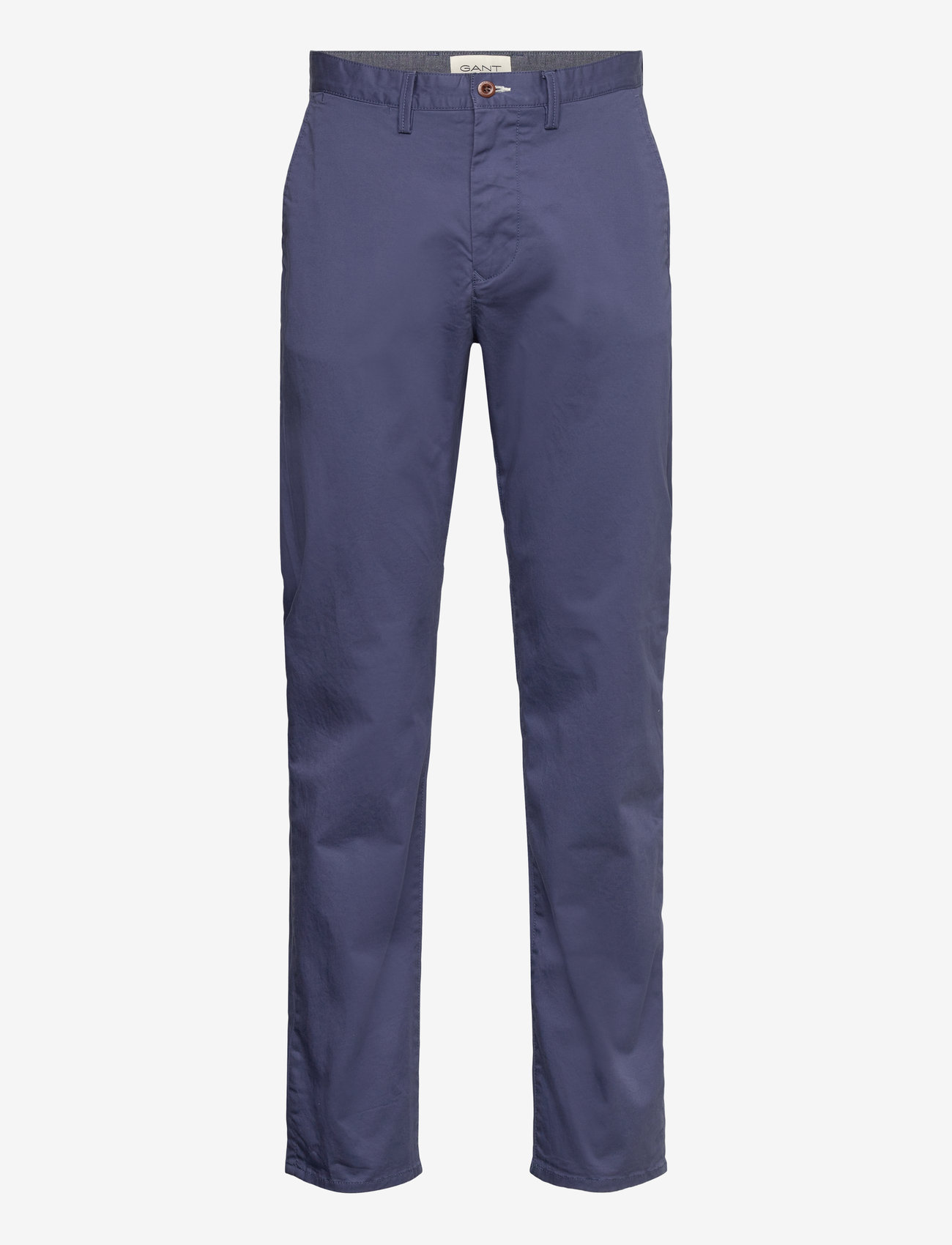 Gant - REGULAR TWILL CHINOS - chino püksid - dusty navy - 0