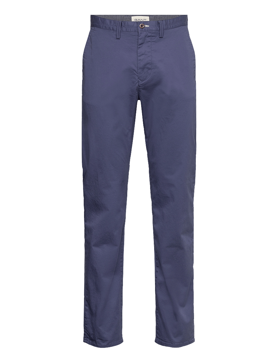 Gant - REGULAR TWILL CHINOS - chinos - dusty navy - 0