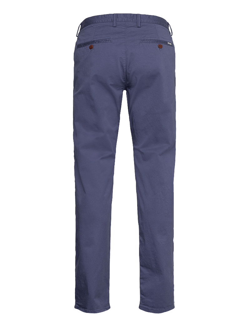 Gant - REGULAR TWILL CHINOS - chino püksid - dusty navy - 1