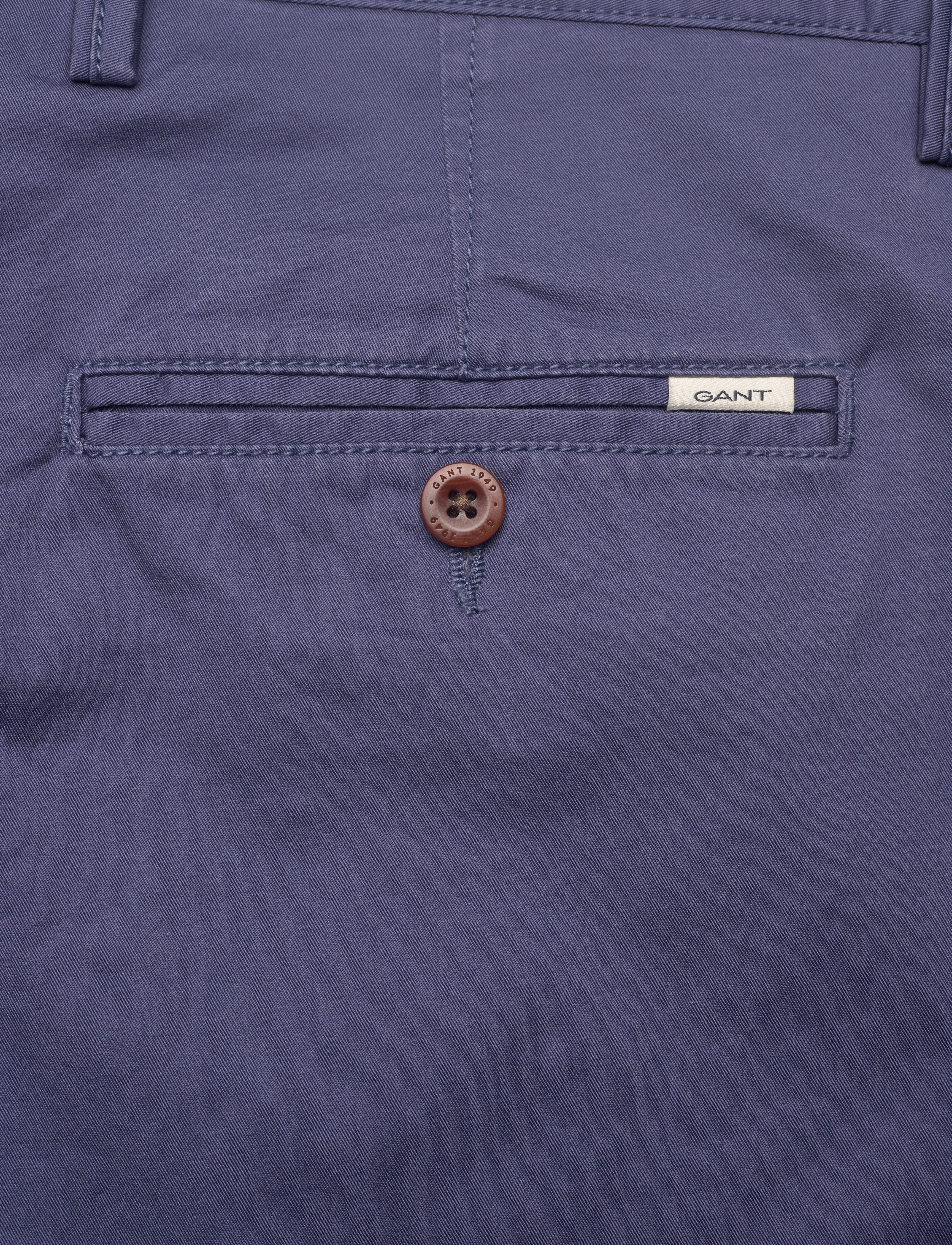Gant - REGULAR TWILL CHINOS - chinos - dusty navy - 4