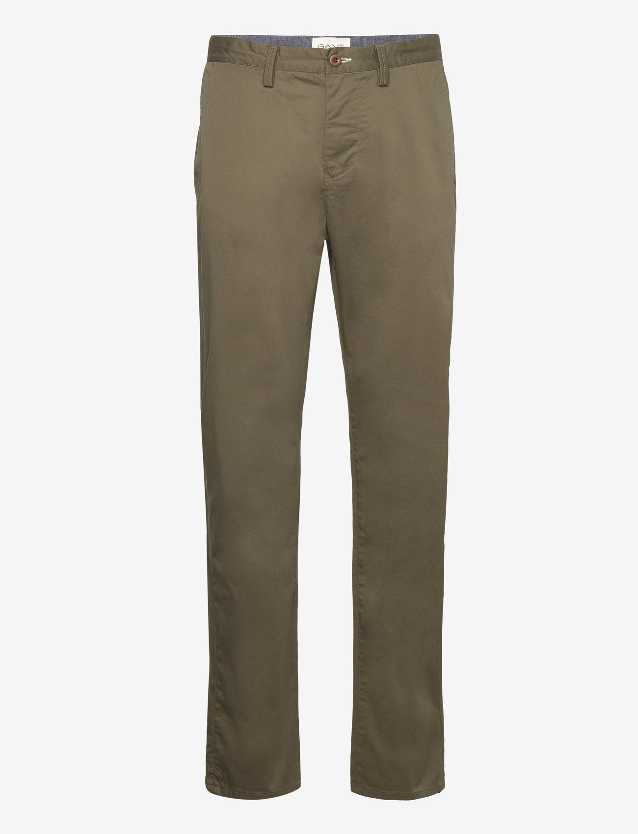 GANT - REGULAR TWILL CHINOS - efterårstøj - juniper green - 0
