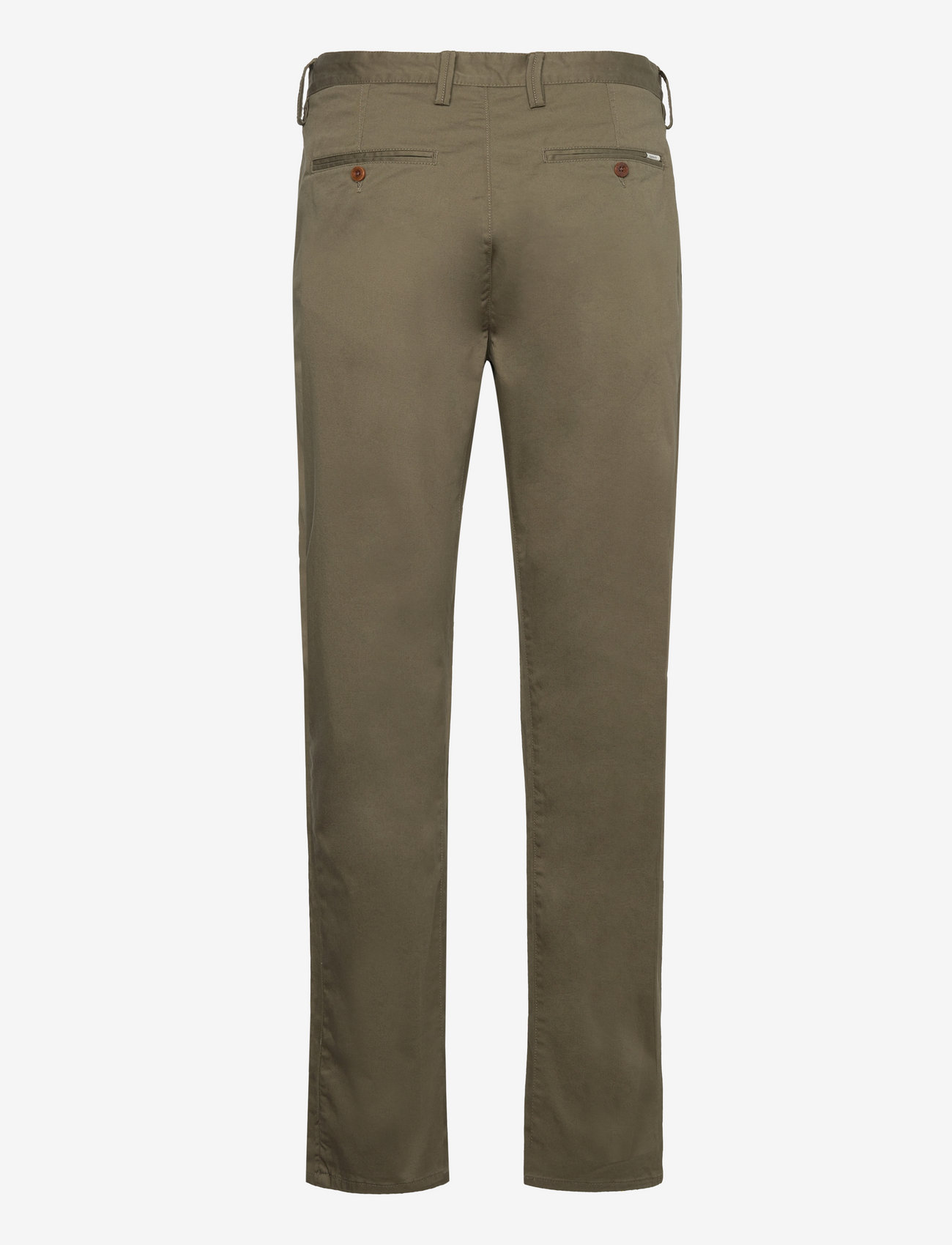 GANT - REGULAR TWILL CHINOS - efterårstøj - juniper green - 1