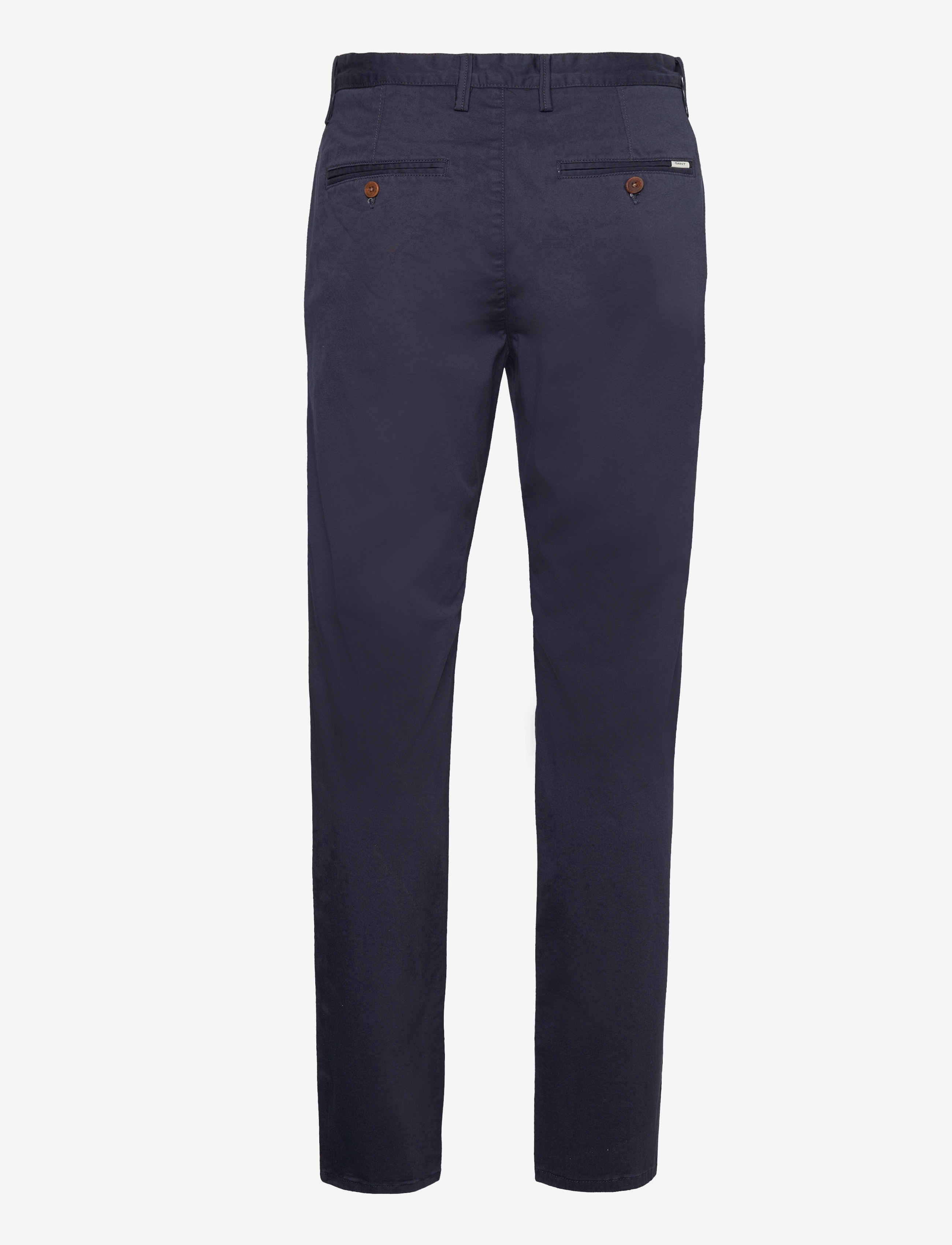 Gant - REGULAR TWILL CHINOS - chino püksid - marine - 2