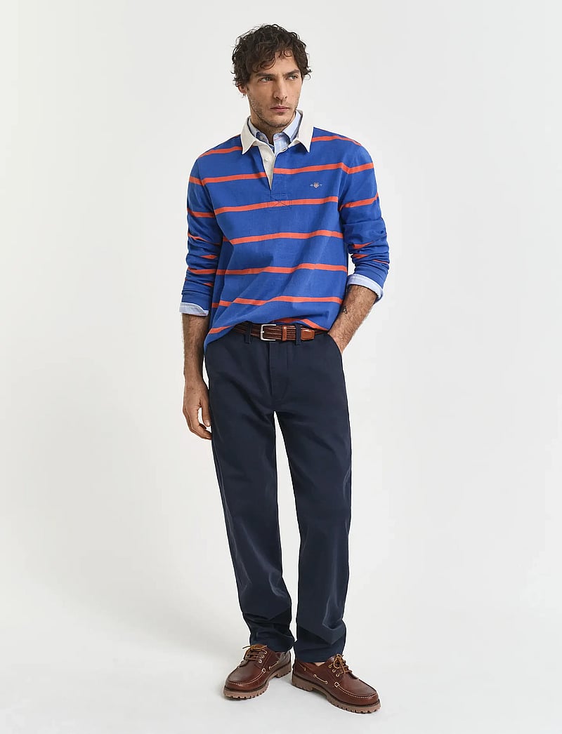 GANT - REGULAR TWILL CHINOS - chinos - marine - 0
