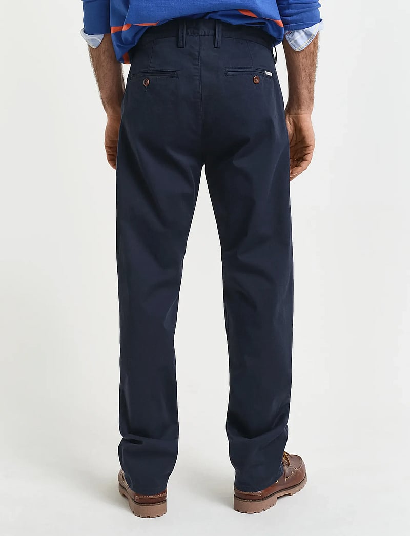 GANT - REGULAR TWILL CHINOS - chinos - marine - 3