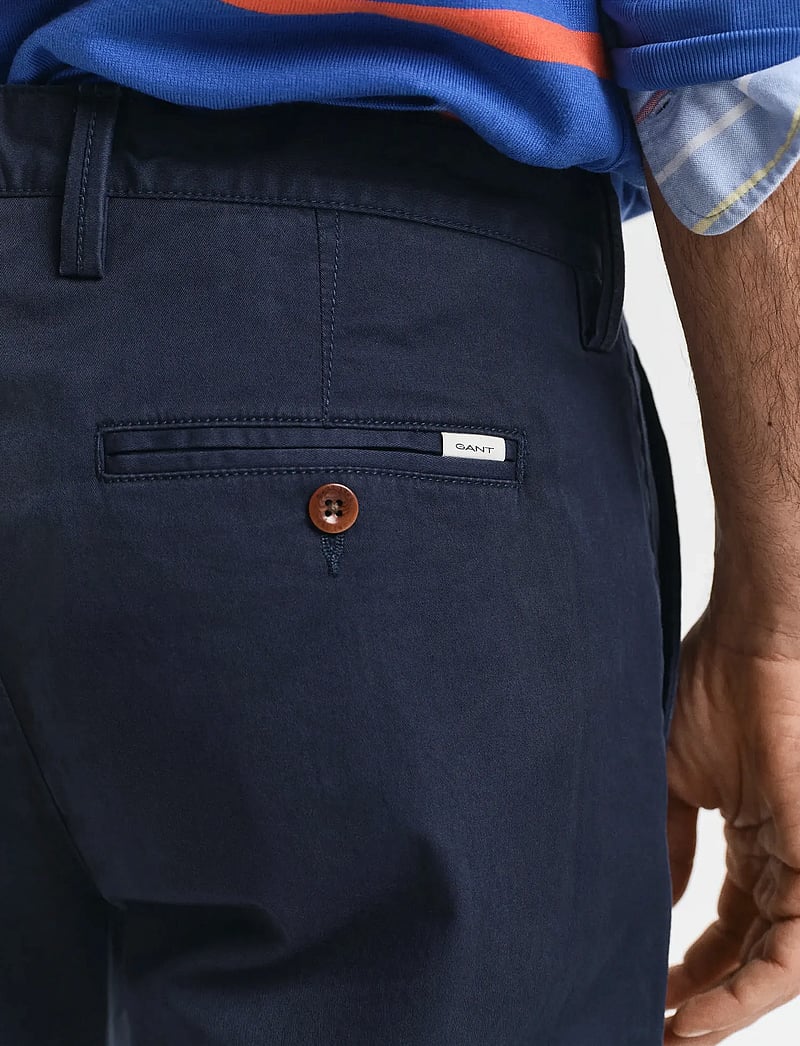 GANT - REGULAR TWILL CHINOS - chinos - marine - 4