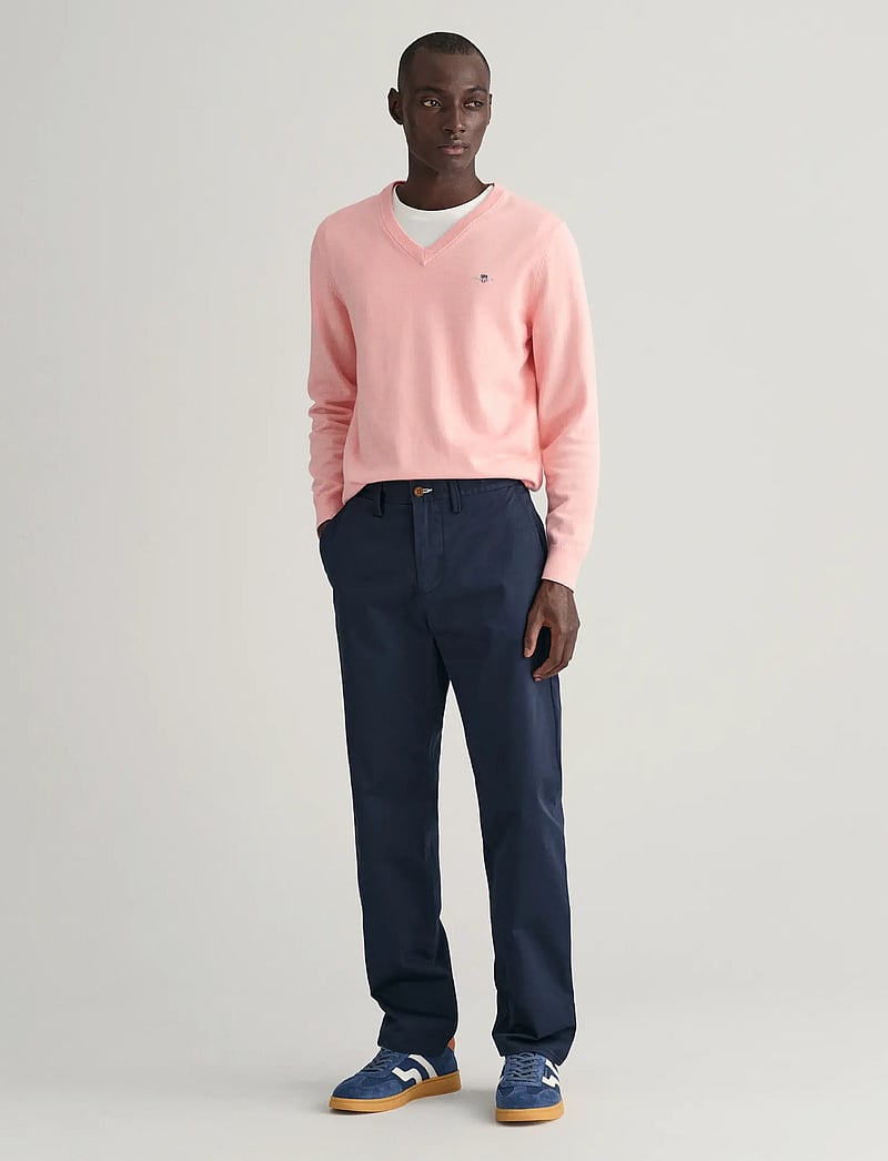 GANT - REGULAR TWILL CHINOS - chinos - marine - 5