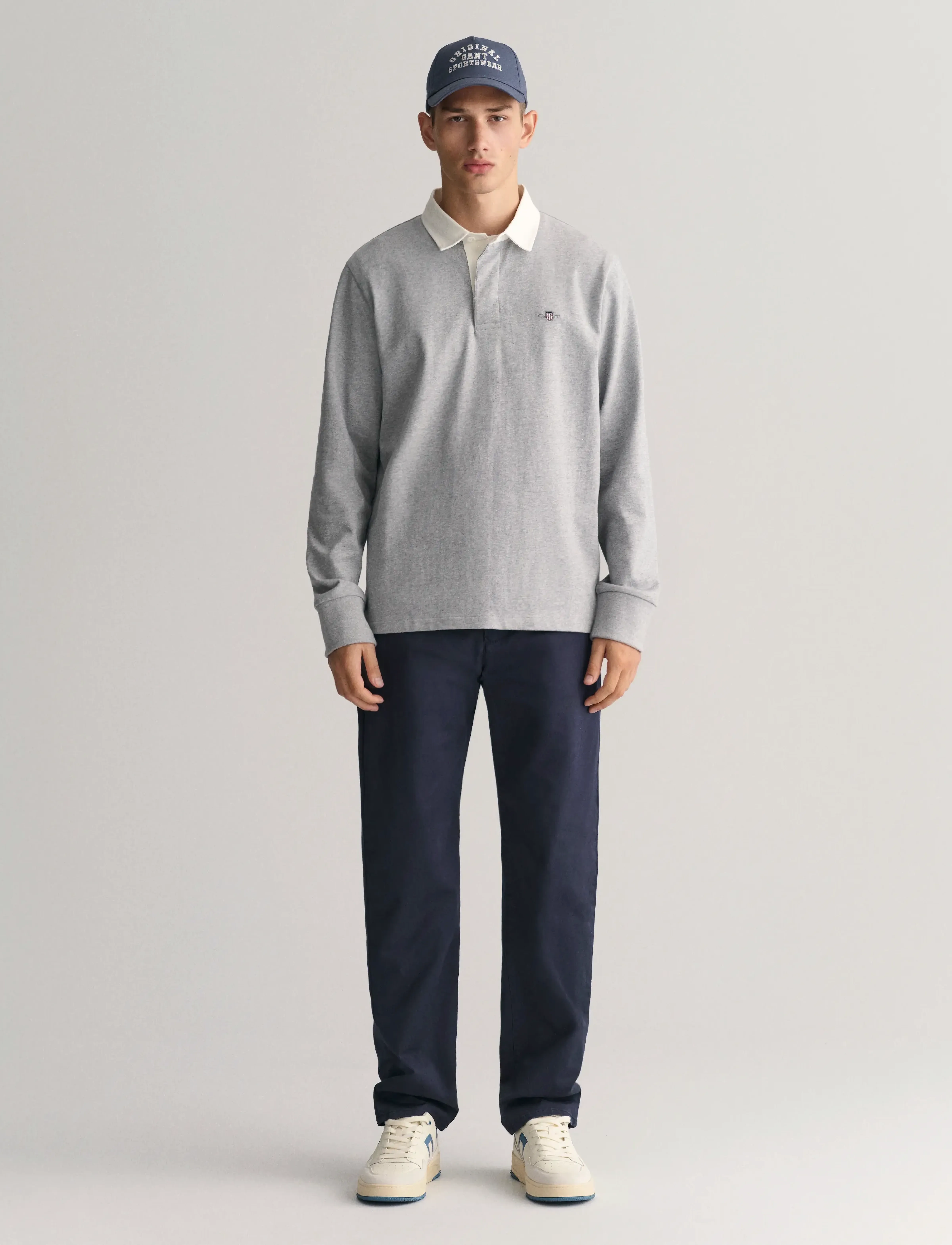 Gant - REGULAR TWILL CHINOS - chinos - marine - 5