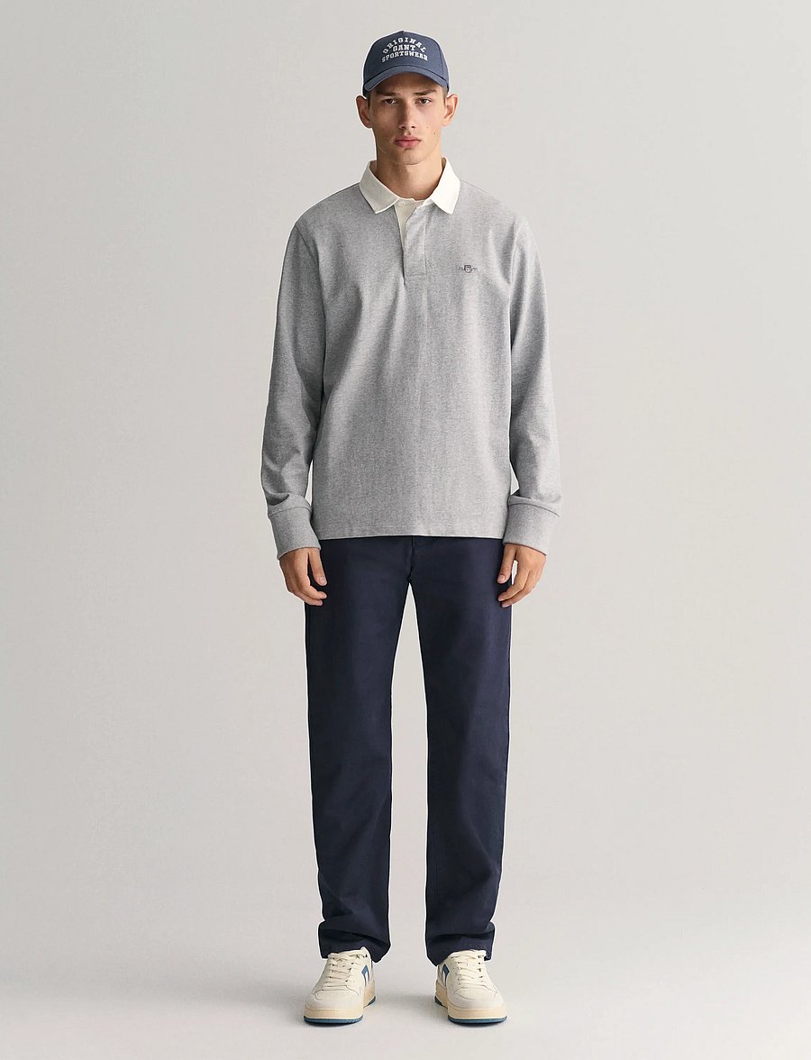 Gant - REGULAR TWILL CHINOS - chinos - marine - 5