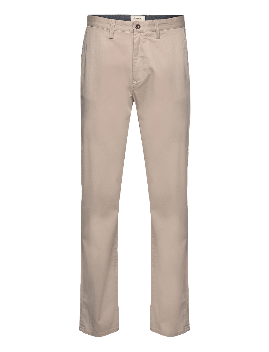 Gant - REGULAR TWILL CHINOS - chinos - putty - 0