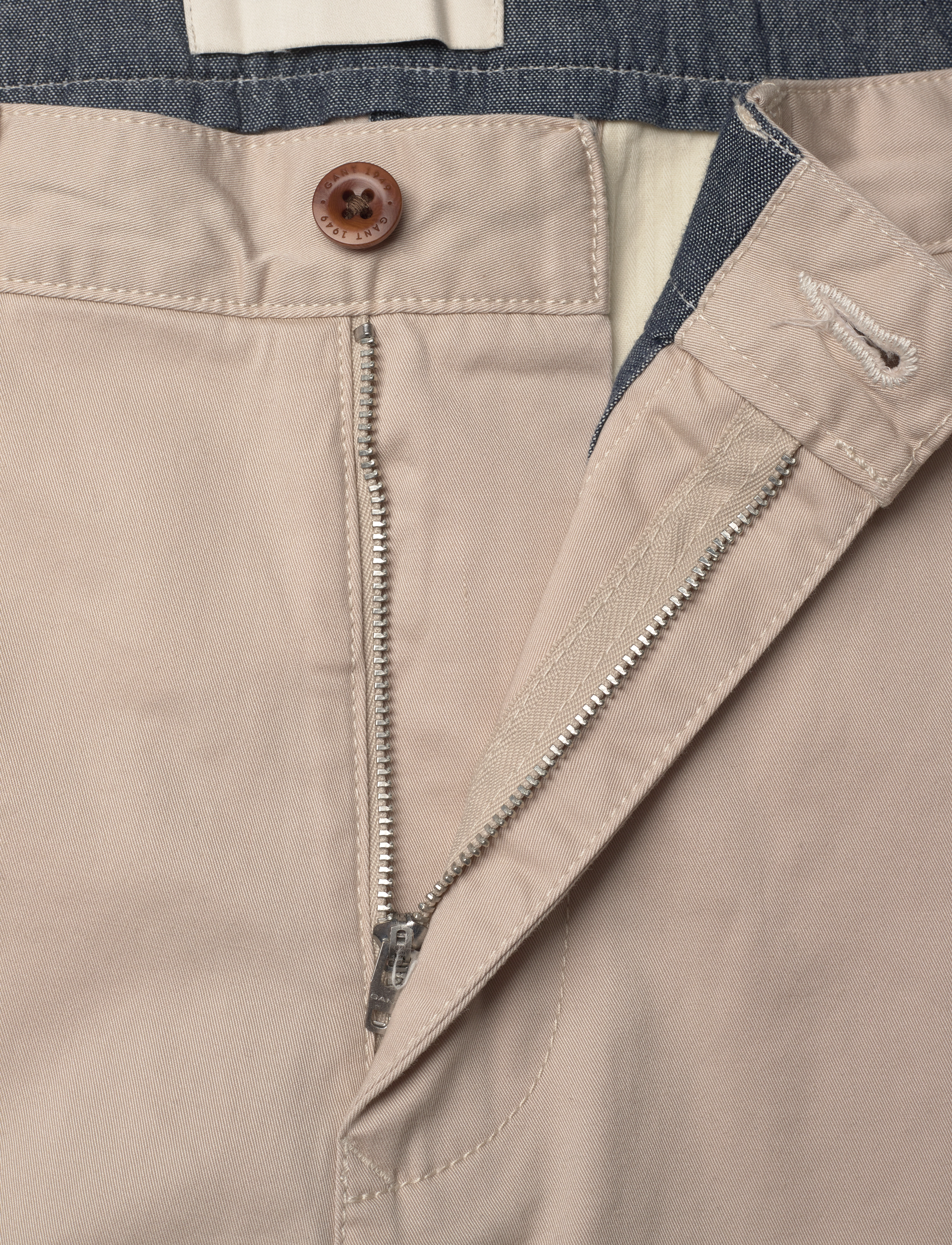 Gant - REGULAR TWILL CHINOS - chinos - putty - 3