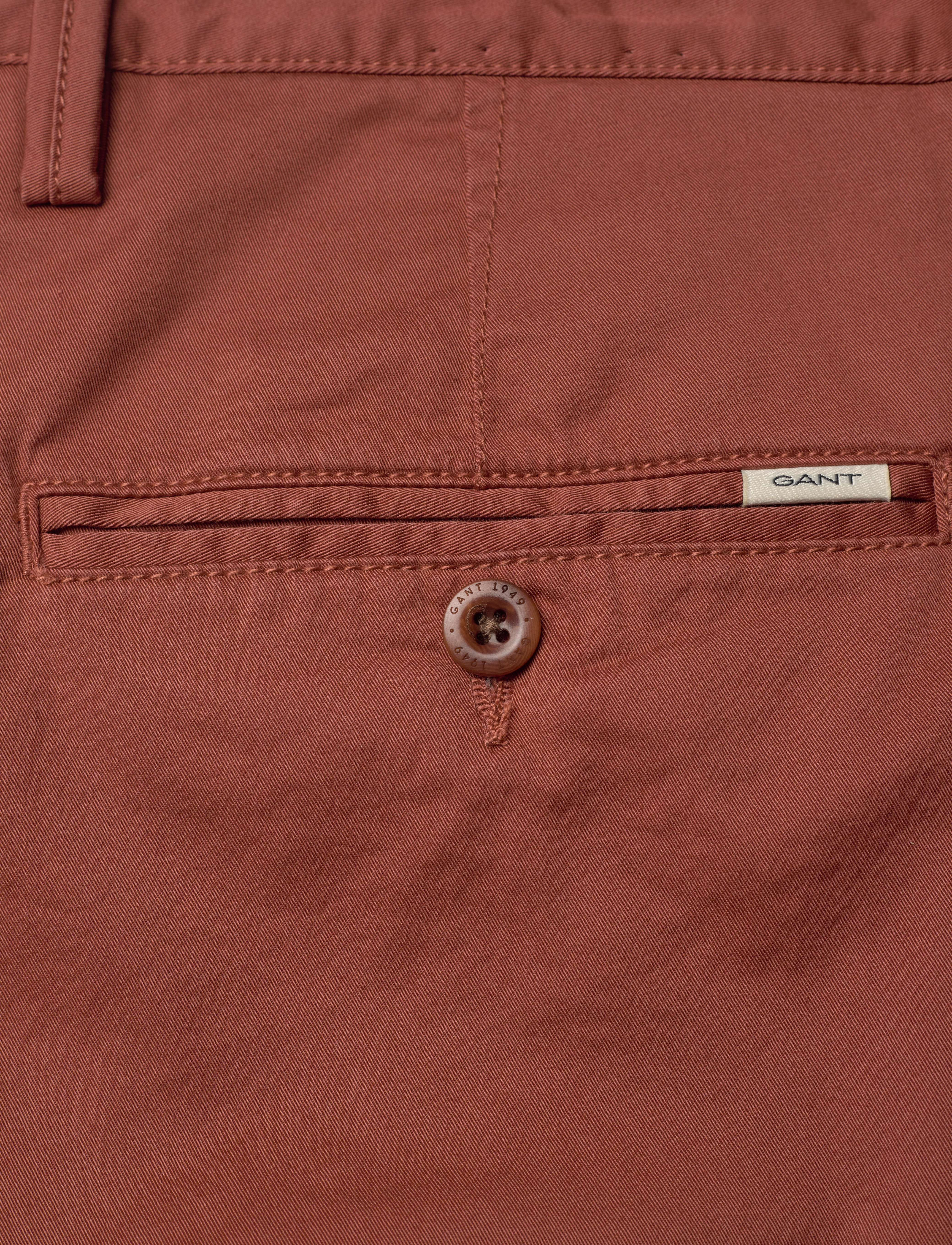 Gant - REGULAR TWILL CHINOS - chinos - syrup brown - 4