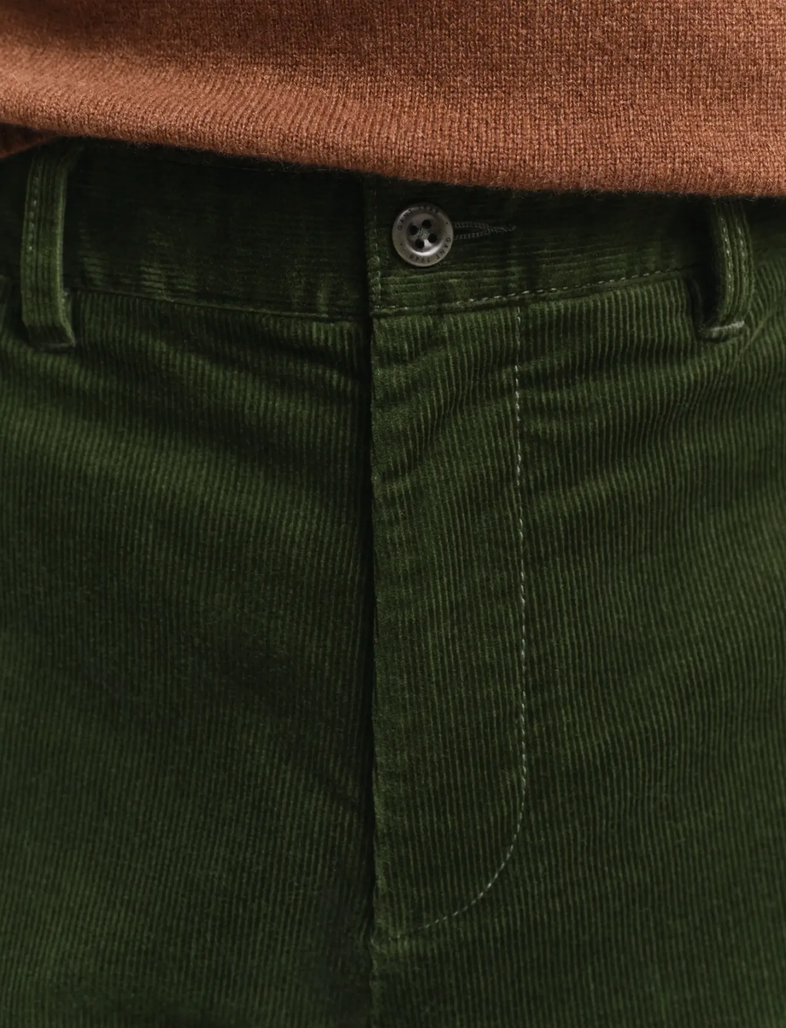 Gant - REGULAR CORD CHINOS - chinos - country green - 3